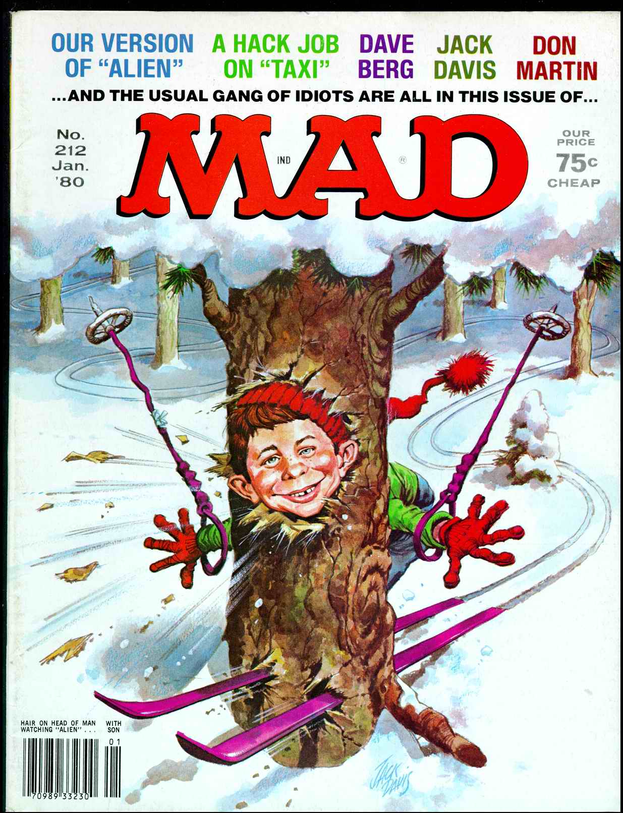 Read online MAD comic -  Issue #212 - 1