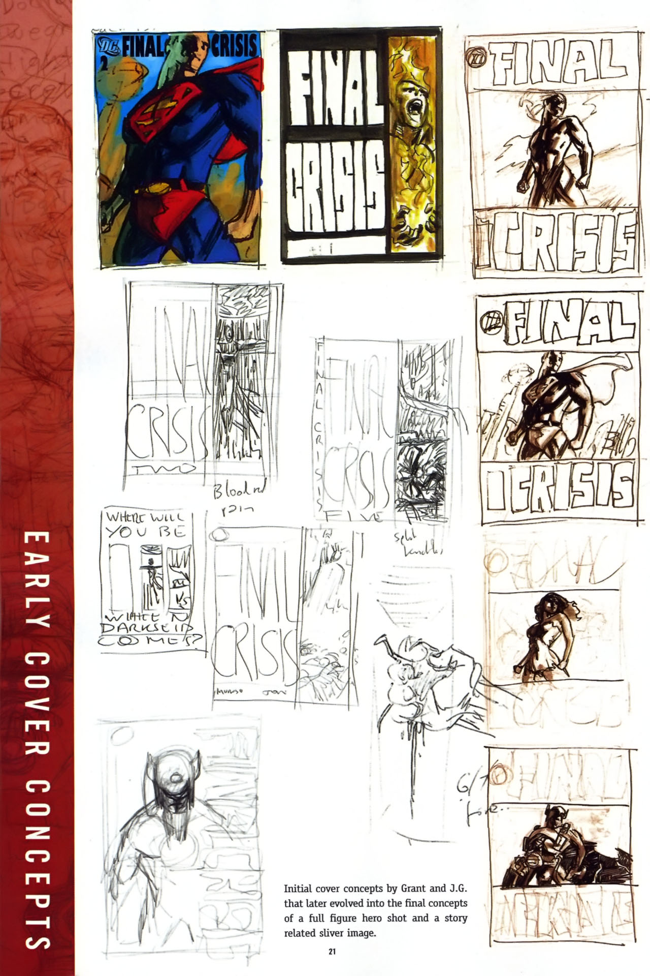 Read online Final Crisis Sketchbook comic -  Issue # Full - 21