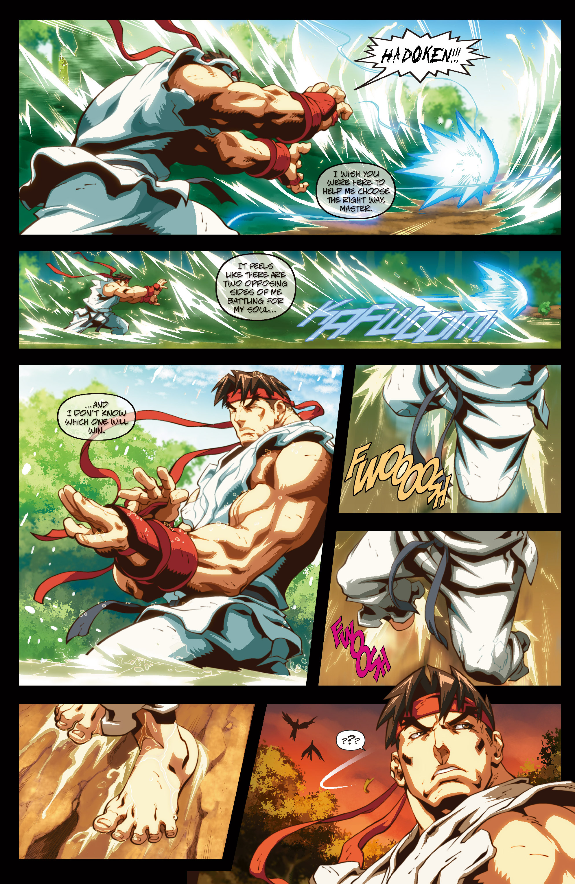 Read online Street Fighter II comic -  Issue #6 - 6