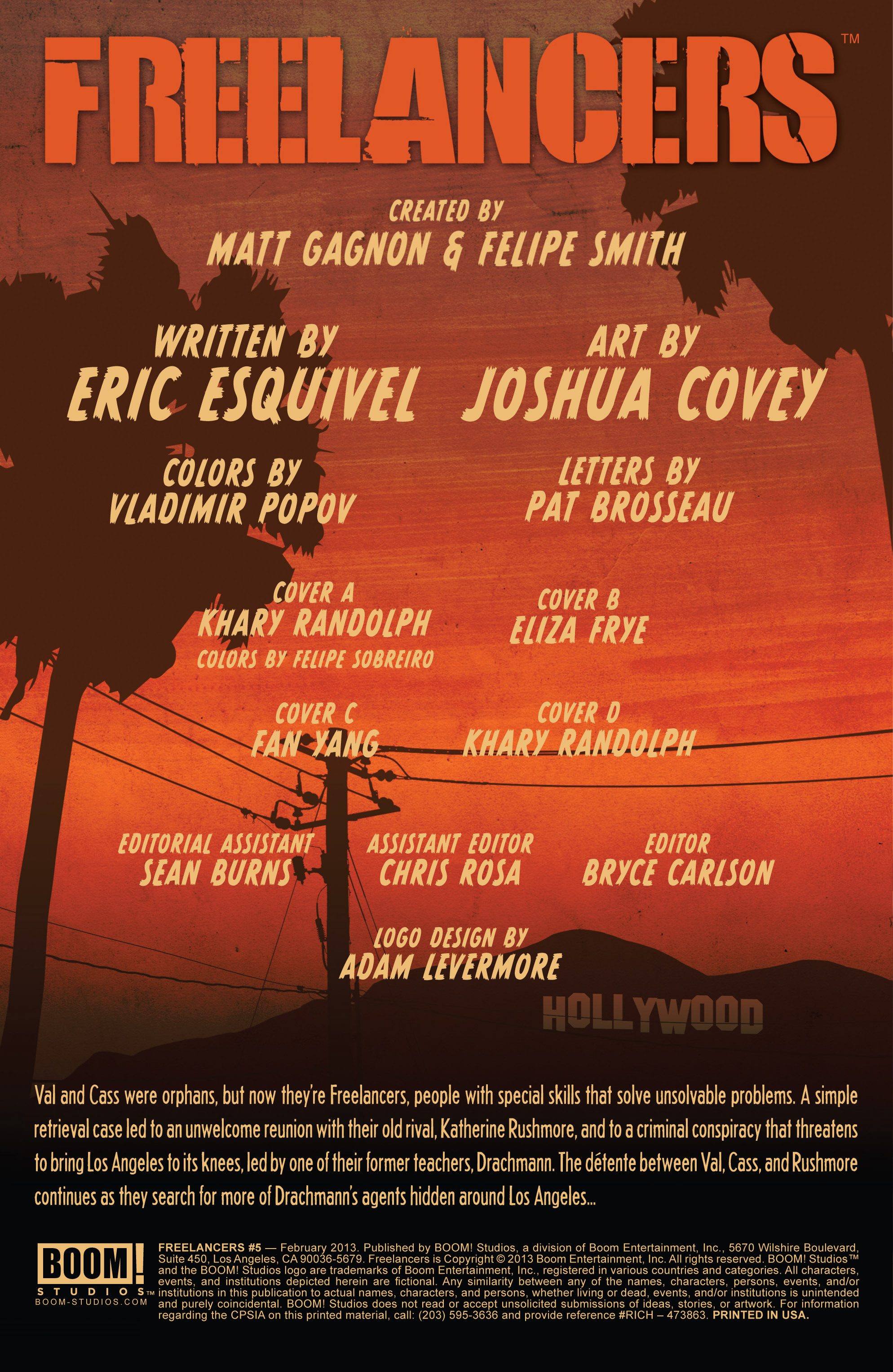 Read online Freelancers comic -  Issue #5 - 2