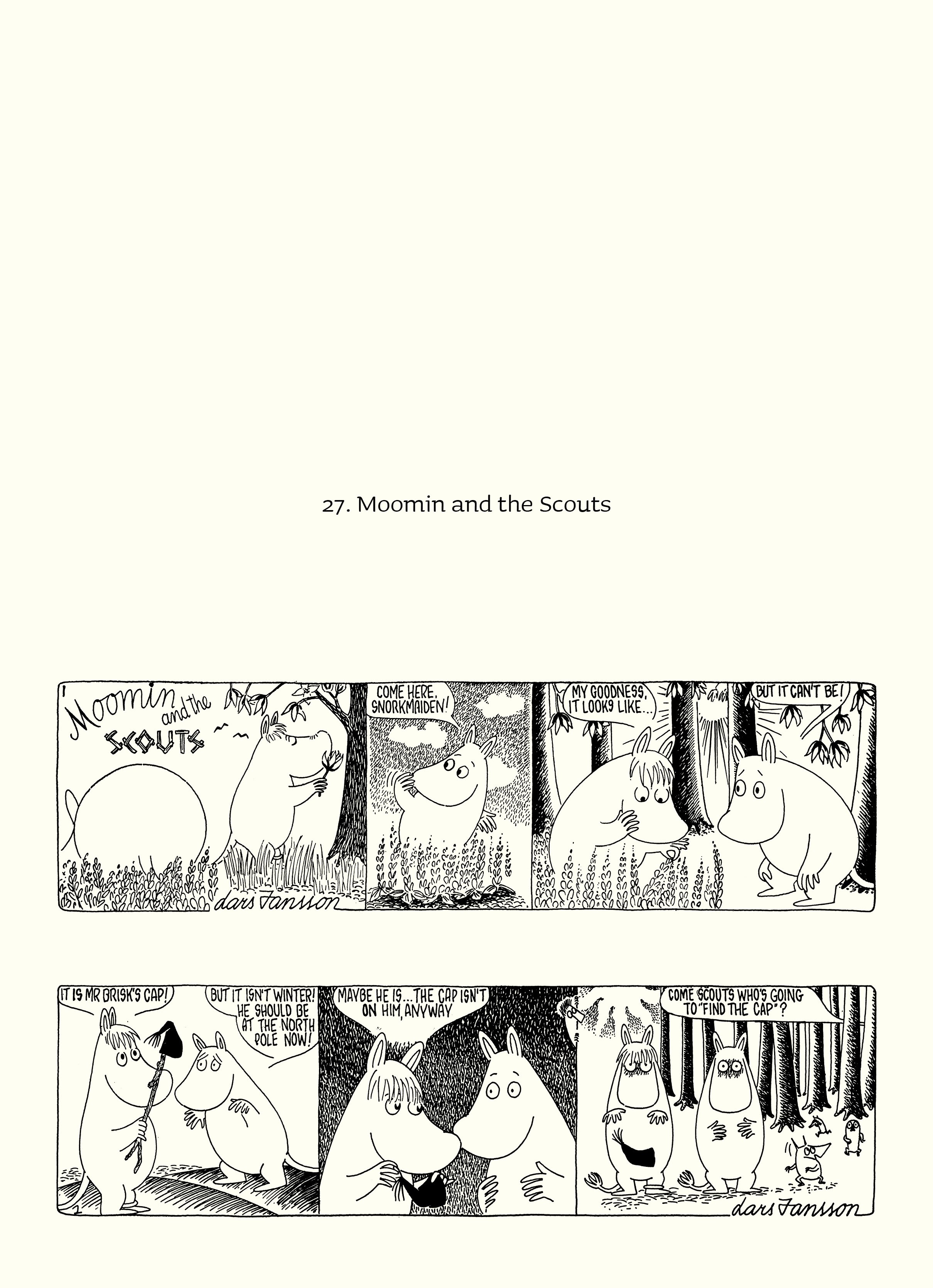 Read online Moomin: The Complete Lars Jansson Comic Strip comic -  Issue # TPB 7 - 27