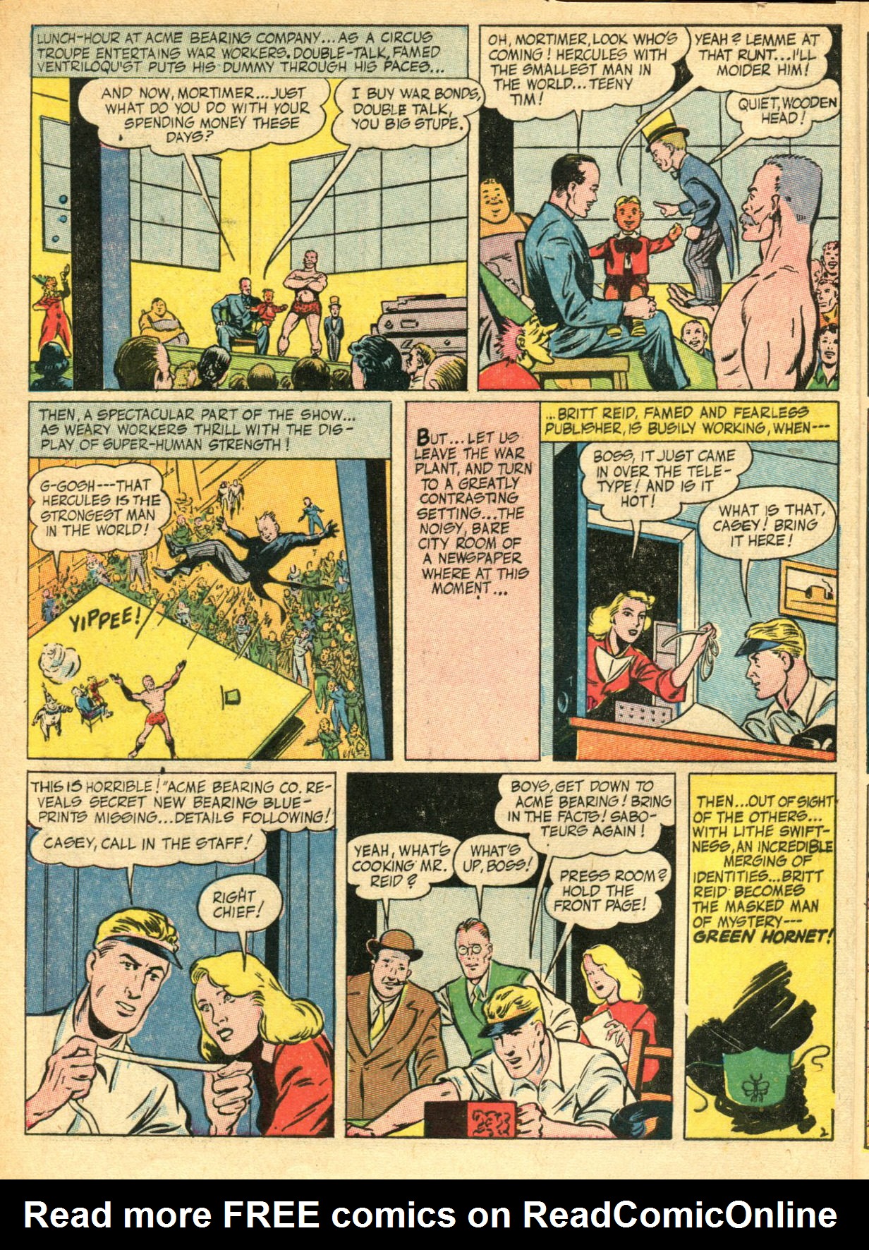Read online Green Hornet Comics comic -  Issue #16 - 4