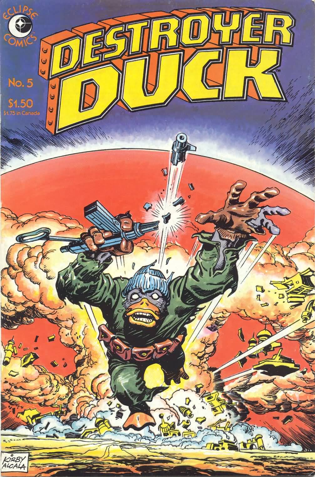 Read online Destroyer Duck comic -  Issue #5 - 1