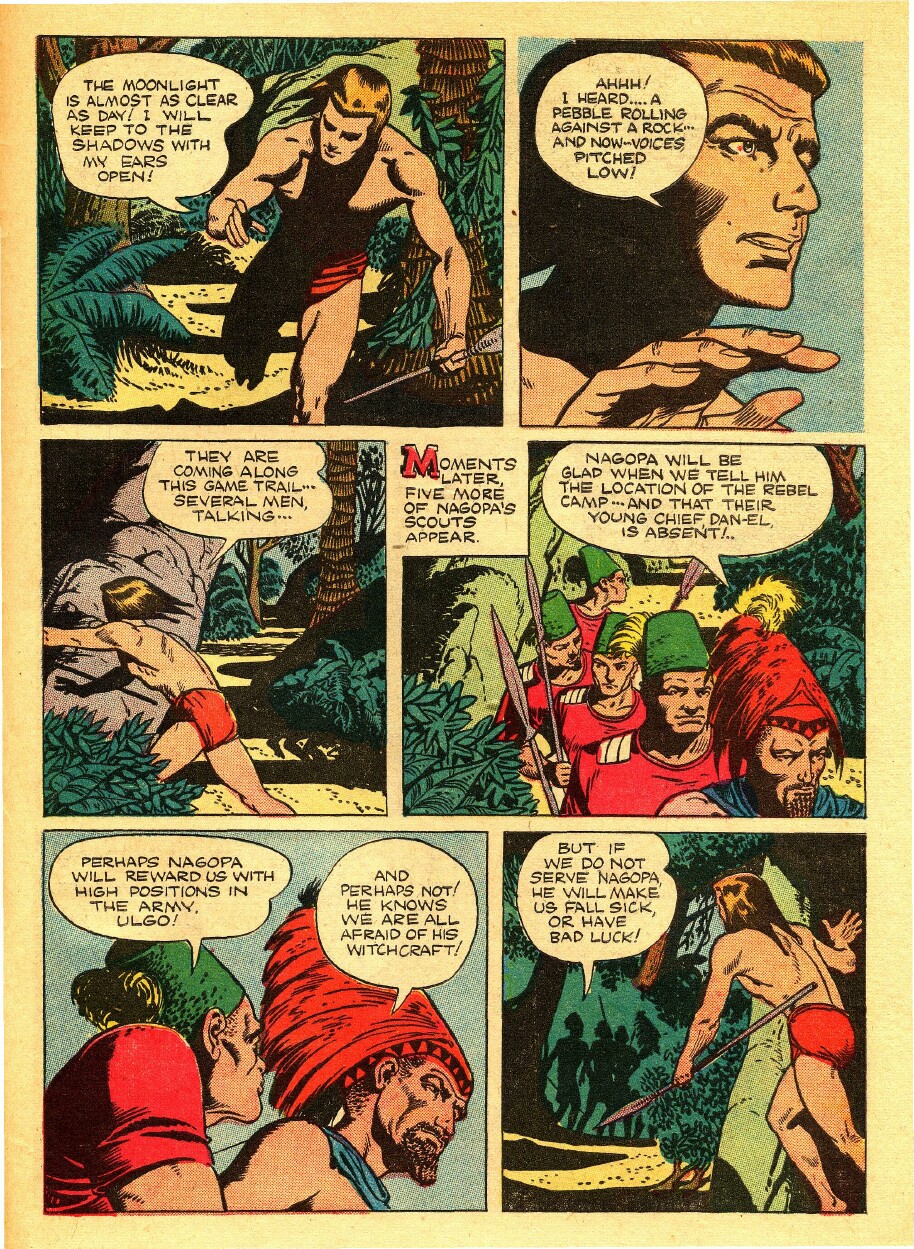 Read online Tarzan (1948) comic -  Issue #46 - 47