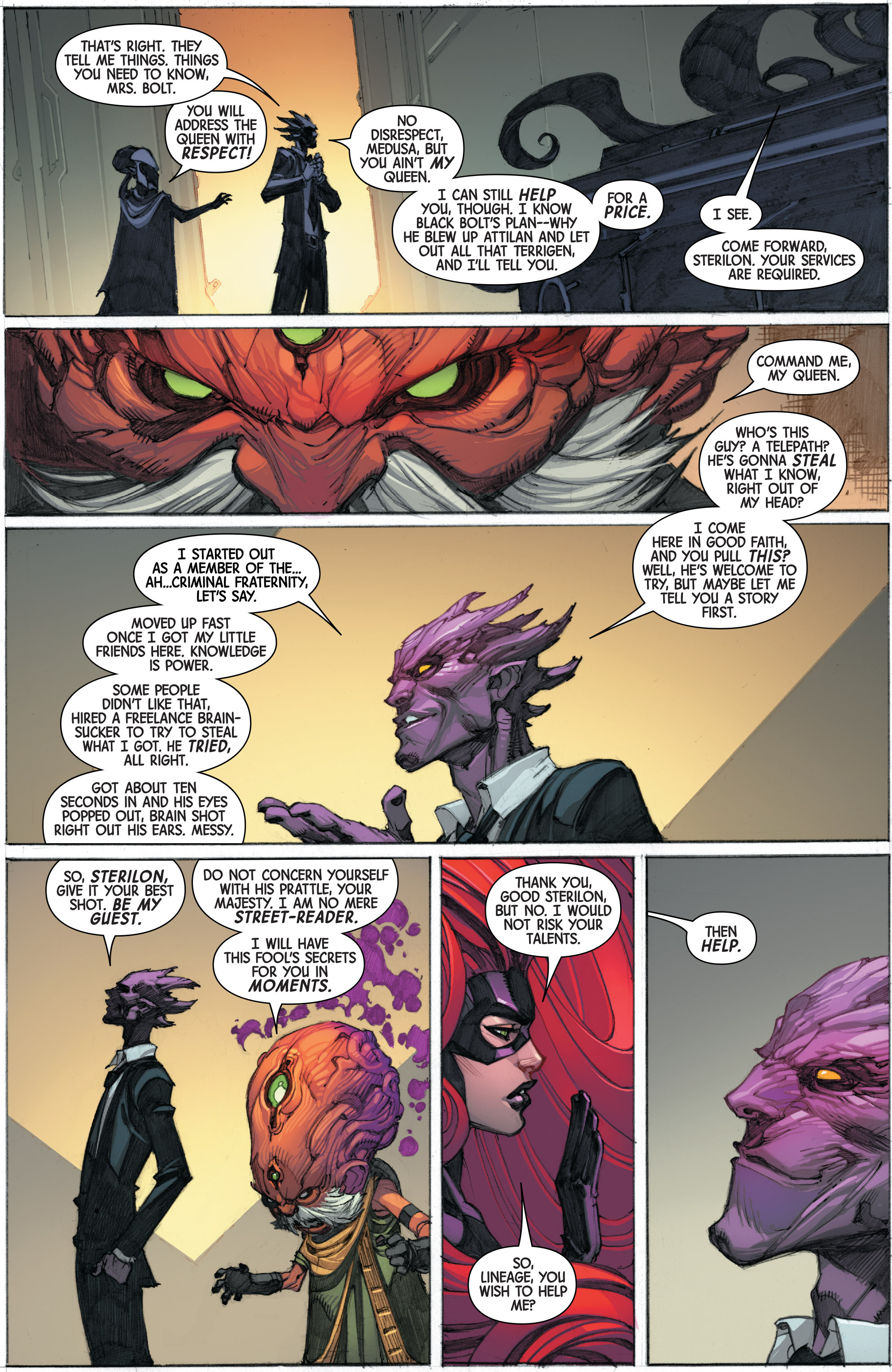Read online Inhuman (2014) comic -  Issue #3 - 6