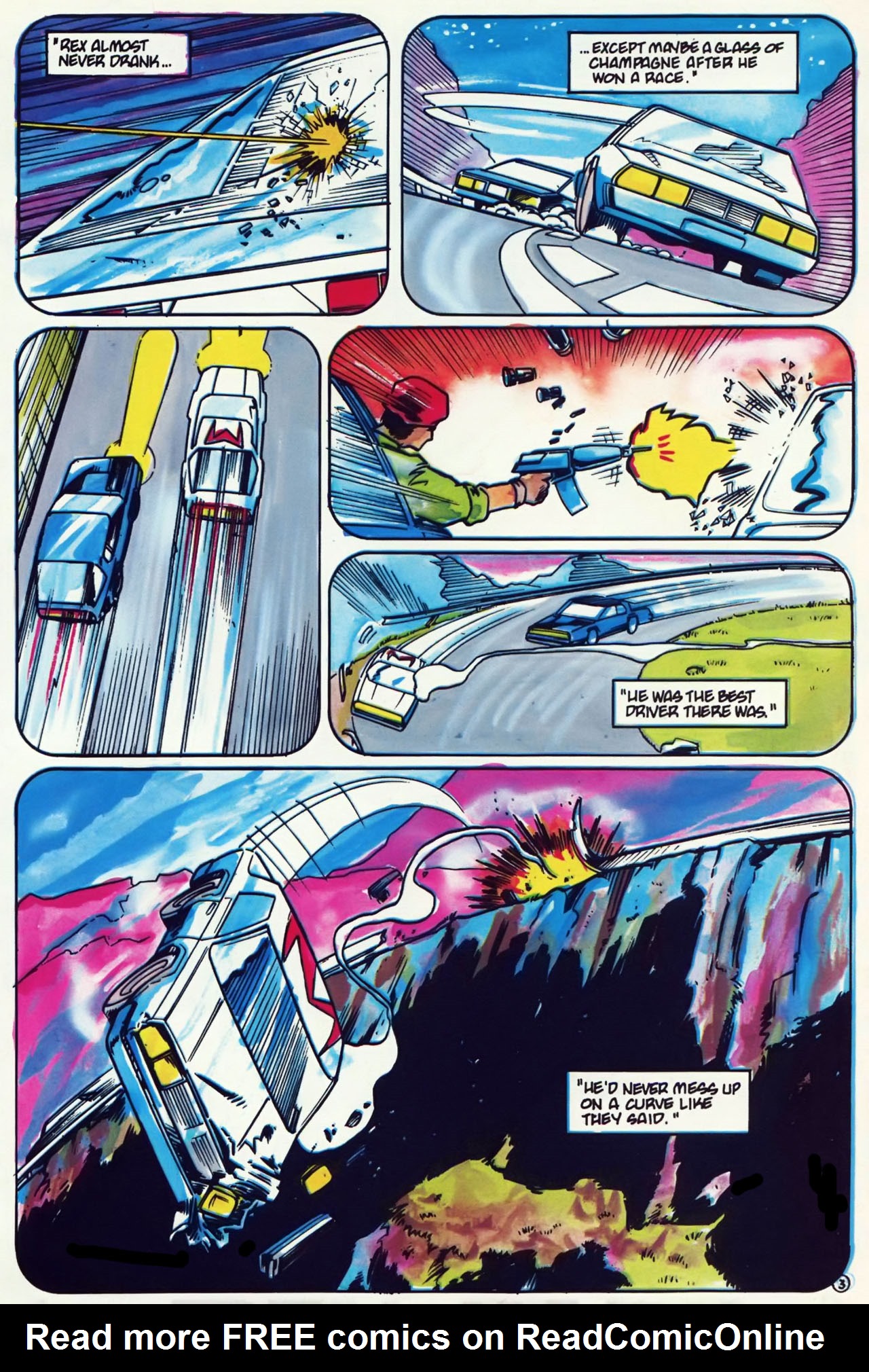 Read online Speed Racer (1987) comic -  Issue #1 - 5