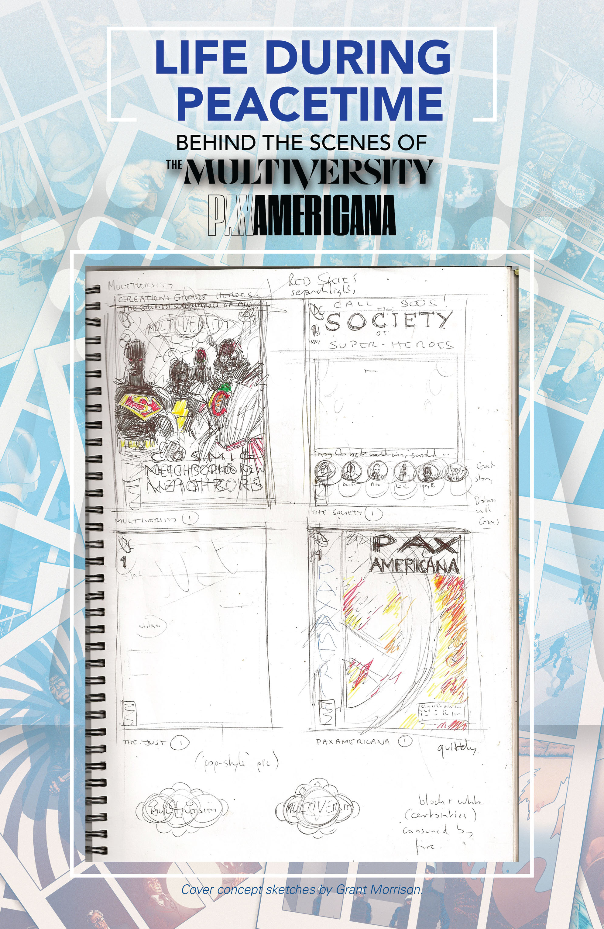Read online The Multiversity: Pax Americana comic -  Issue # _Director's Cut - 38
