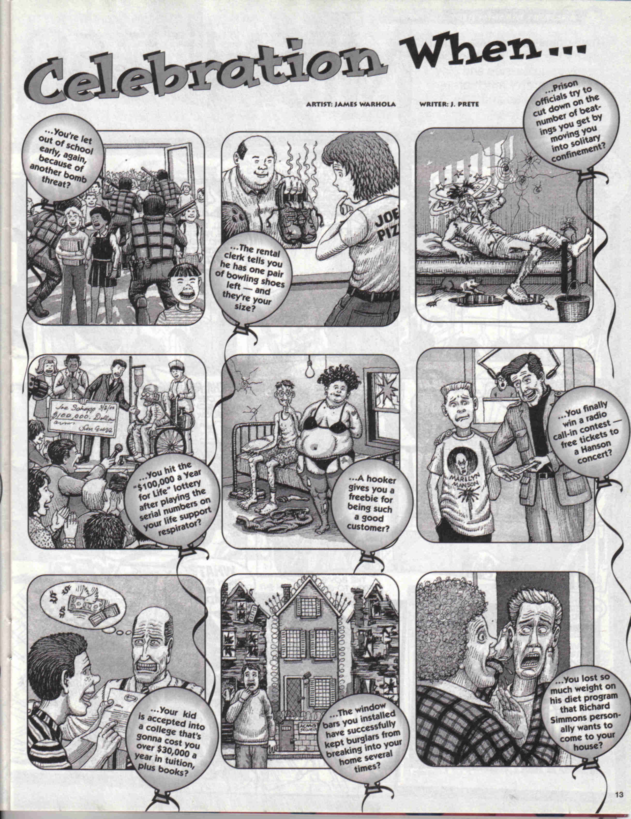 Read online MAD comic -  Issue #391 - 13