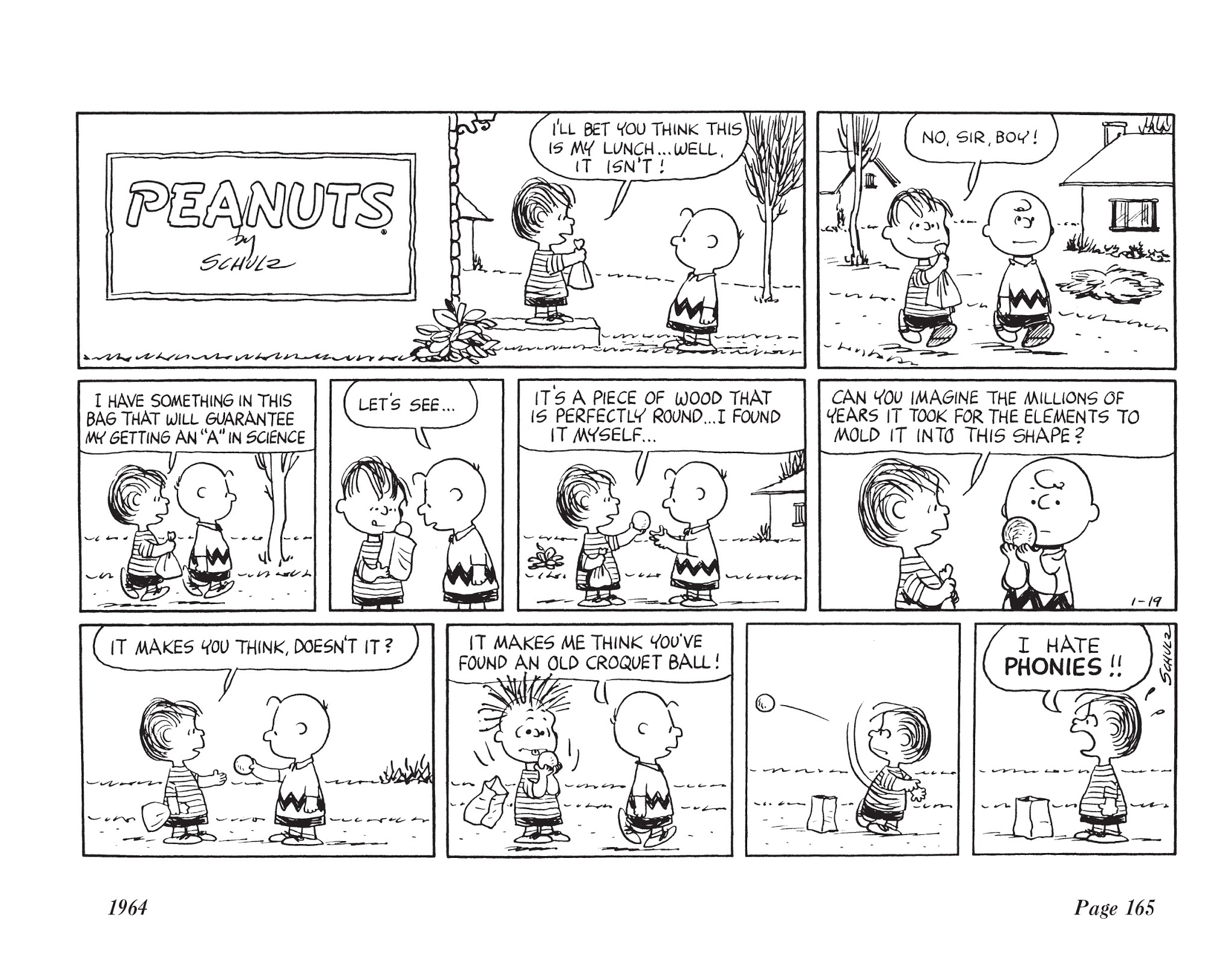Read online The Complete Peanuts comic -  Issue # TPB 7 - 176