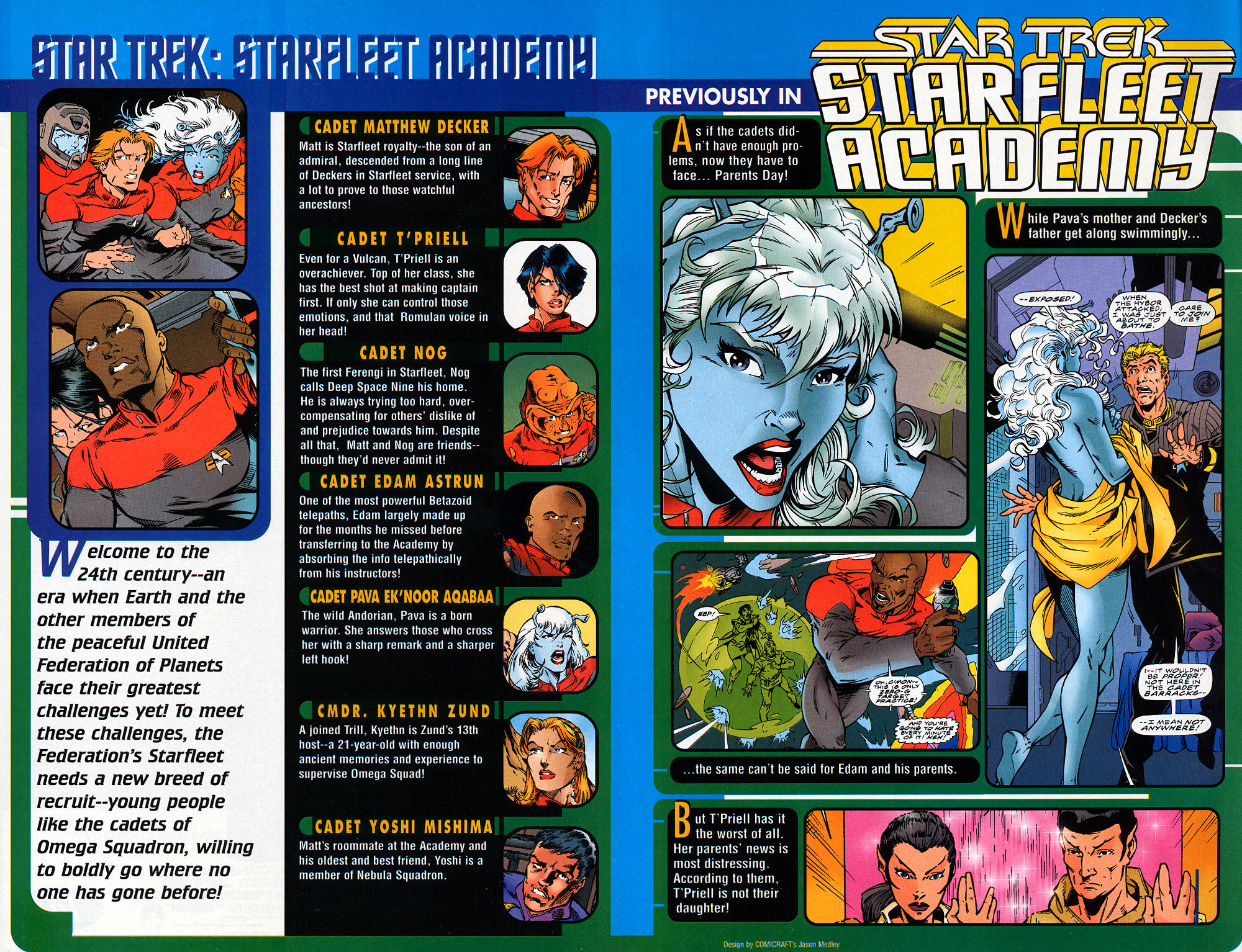 Read online Star Trek: Starfleet Academy (1996) comic -  Issue #14 - 2