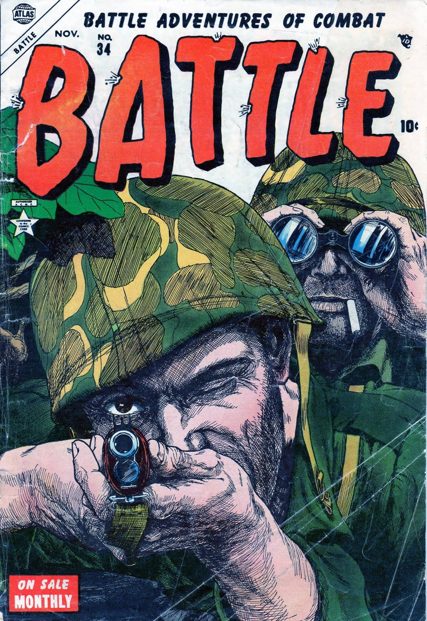 Read online Battle comic -  Issue #34 - 1