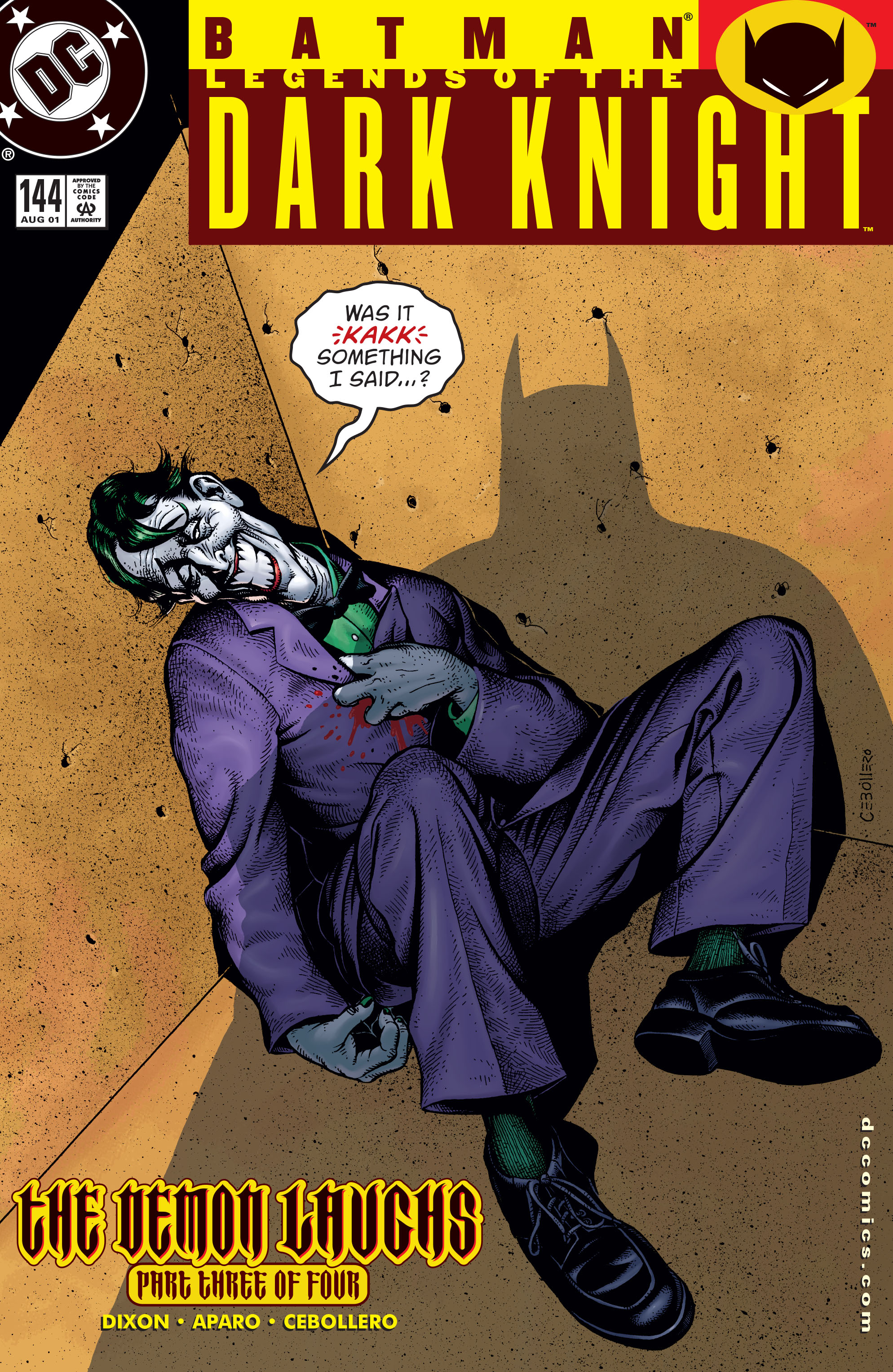 Read online Batman: Legends of the Dark Knight comic -  Issue #144 - 1