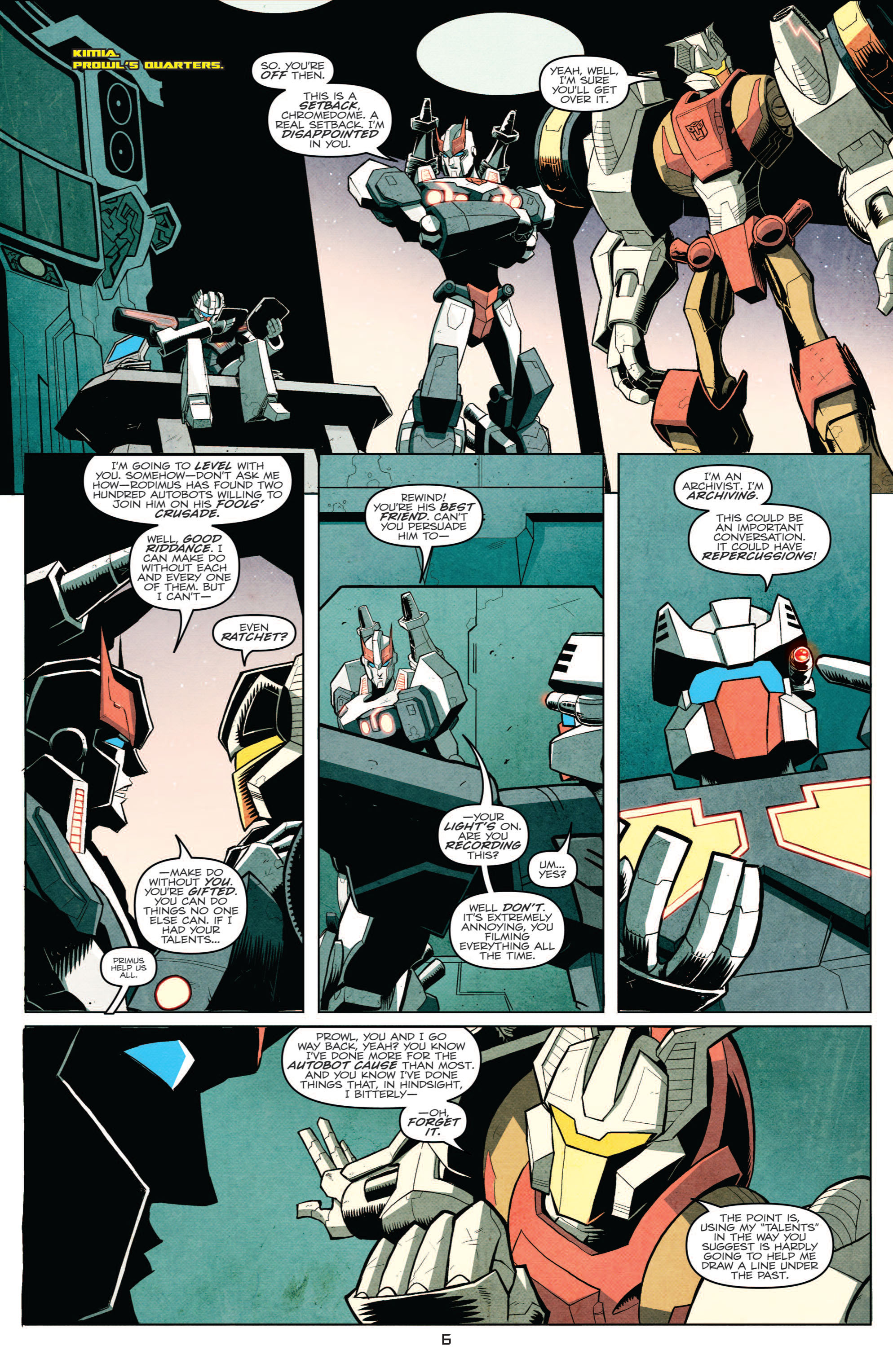 Read online The Transformers: More Than Meets The Eye comic -  Issue #1 - 12