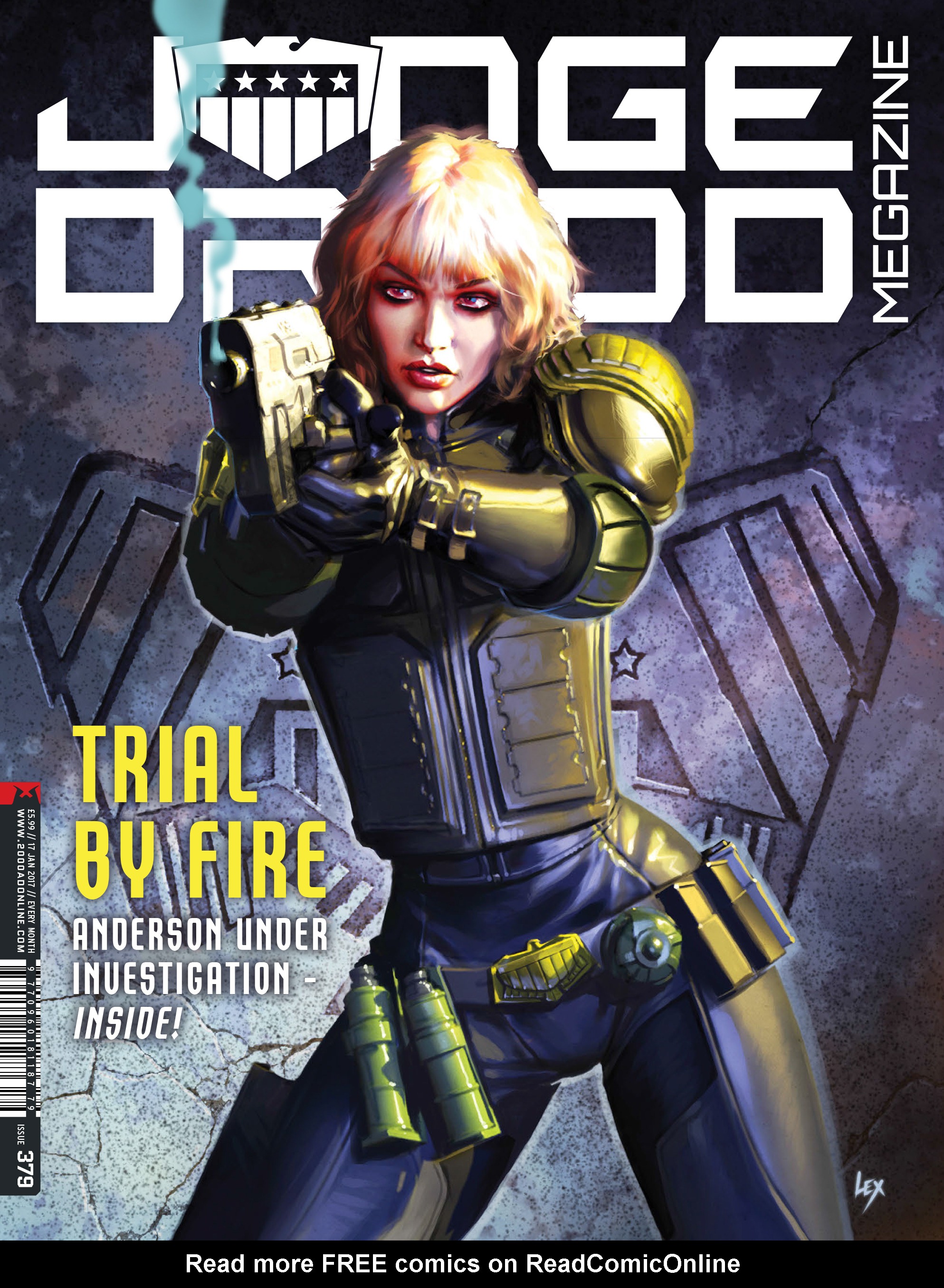 Read online Judge Dredd Megazine (Vol. 5) comic -  Issue #379 - 1
