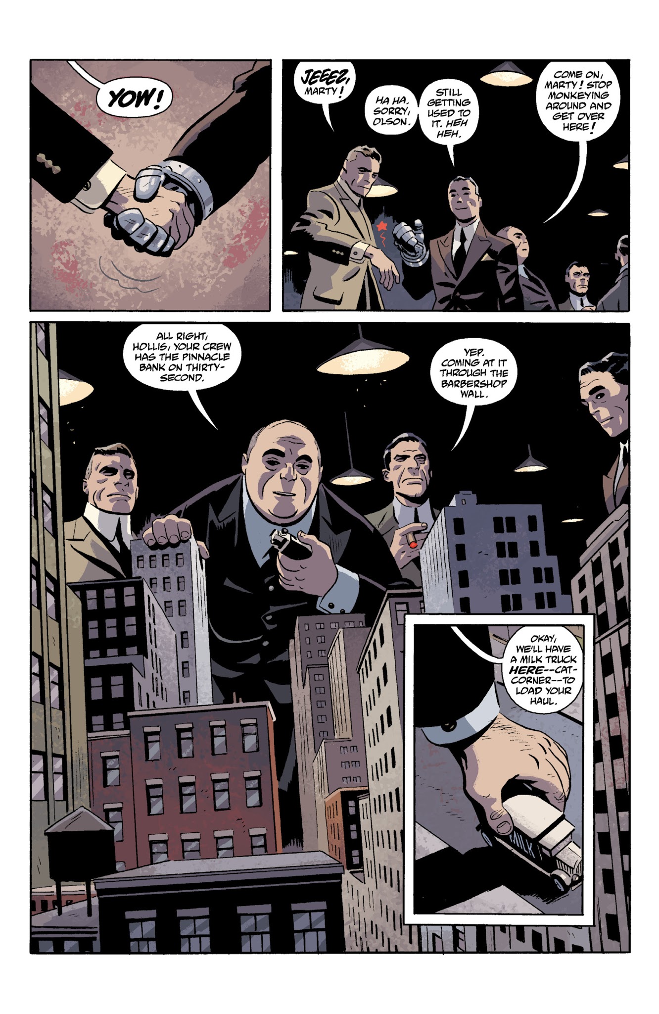 Read online Lobster Johnson: Get the Lobster comic -  Issue # TPB - 66
