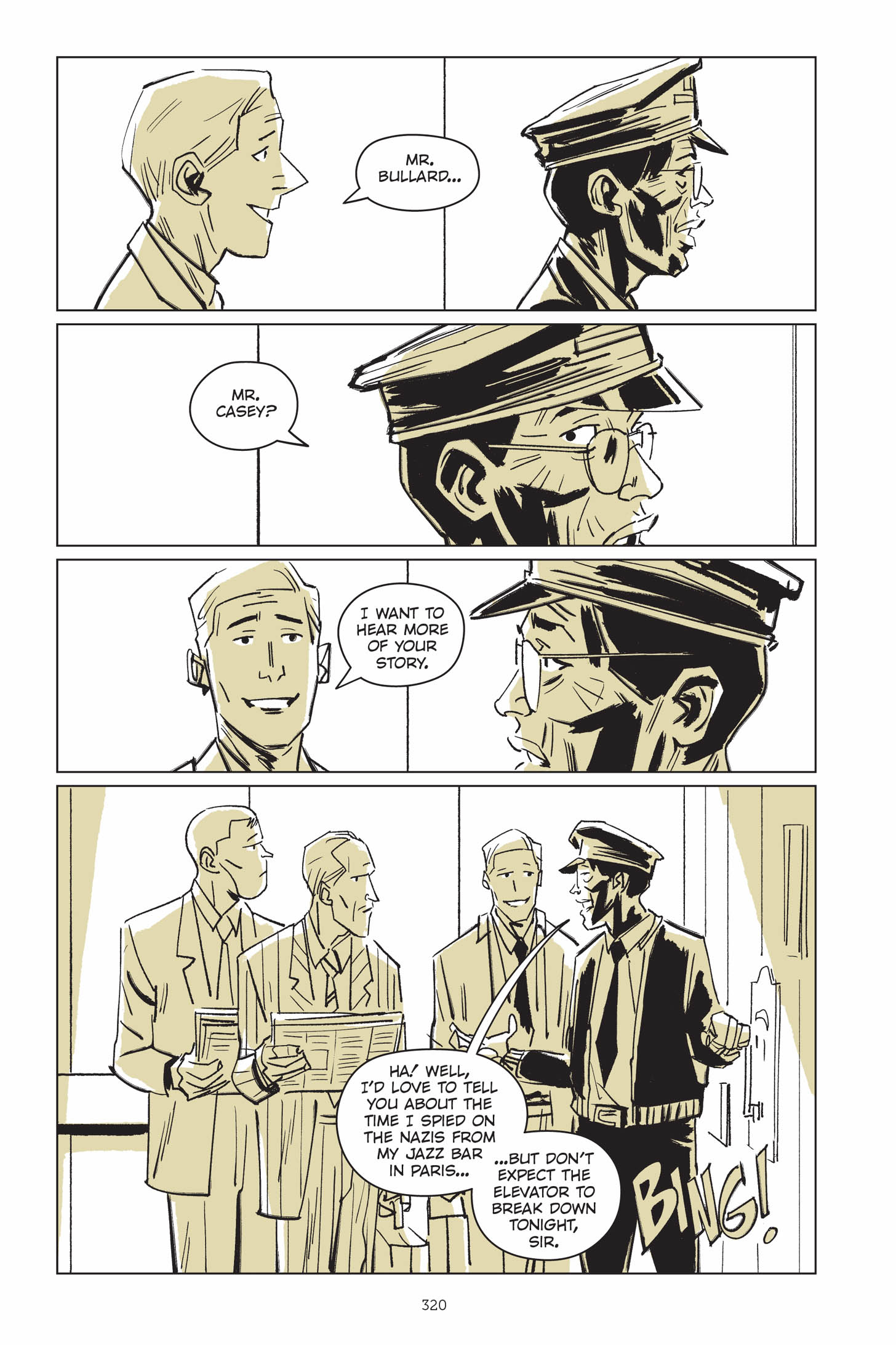 Read online Now Let Me Fly: A Portrait of Eugene Bullard comic -  Issue # TPB (Part 3) - 114