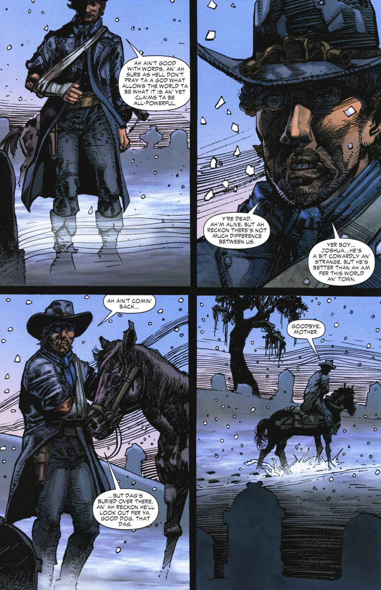 Read online Jonah Hex: No Way Back comic -  Issue # TPB - 131