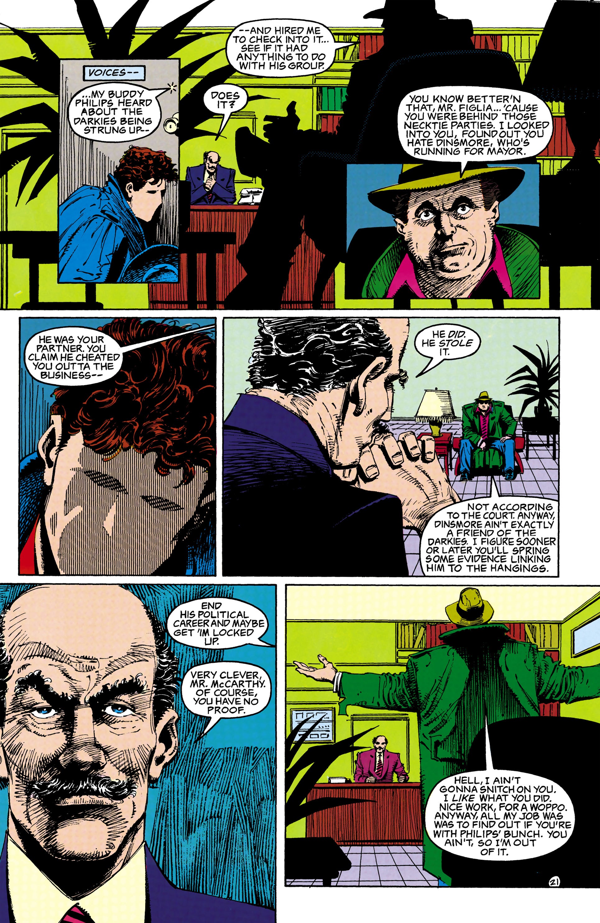 Read online The Question (1987) comic -  Issue #15 - 22