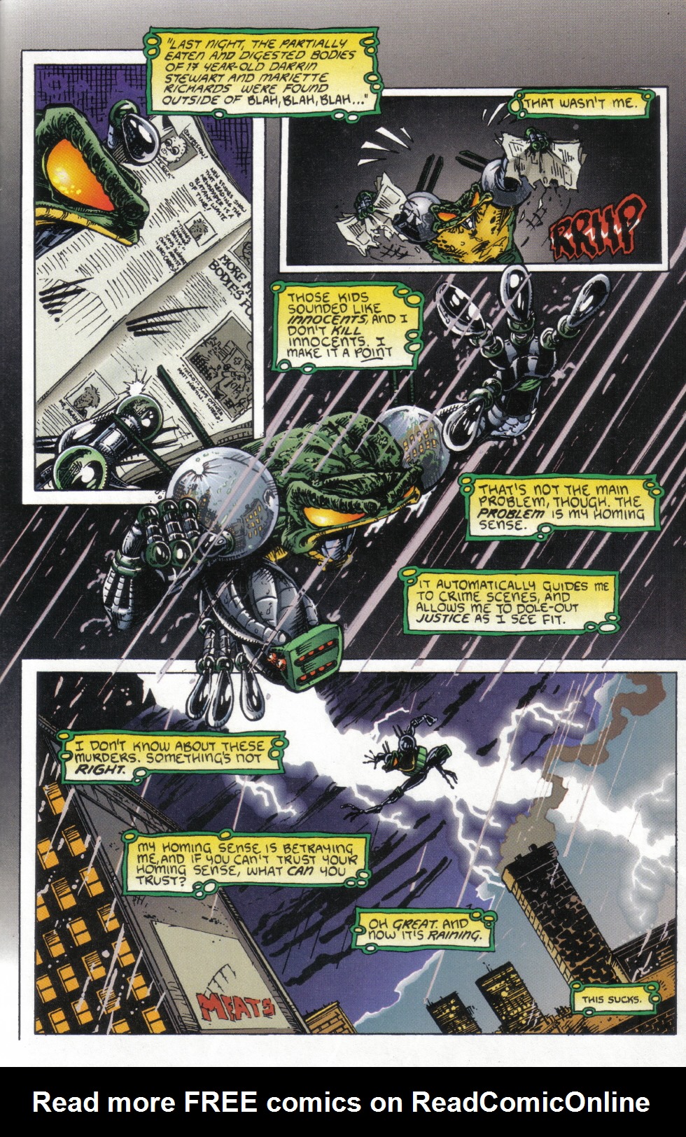 Read online Cyberfrog comic -  Issue #1 - 10