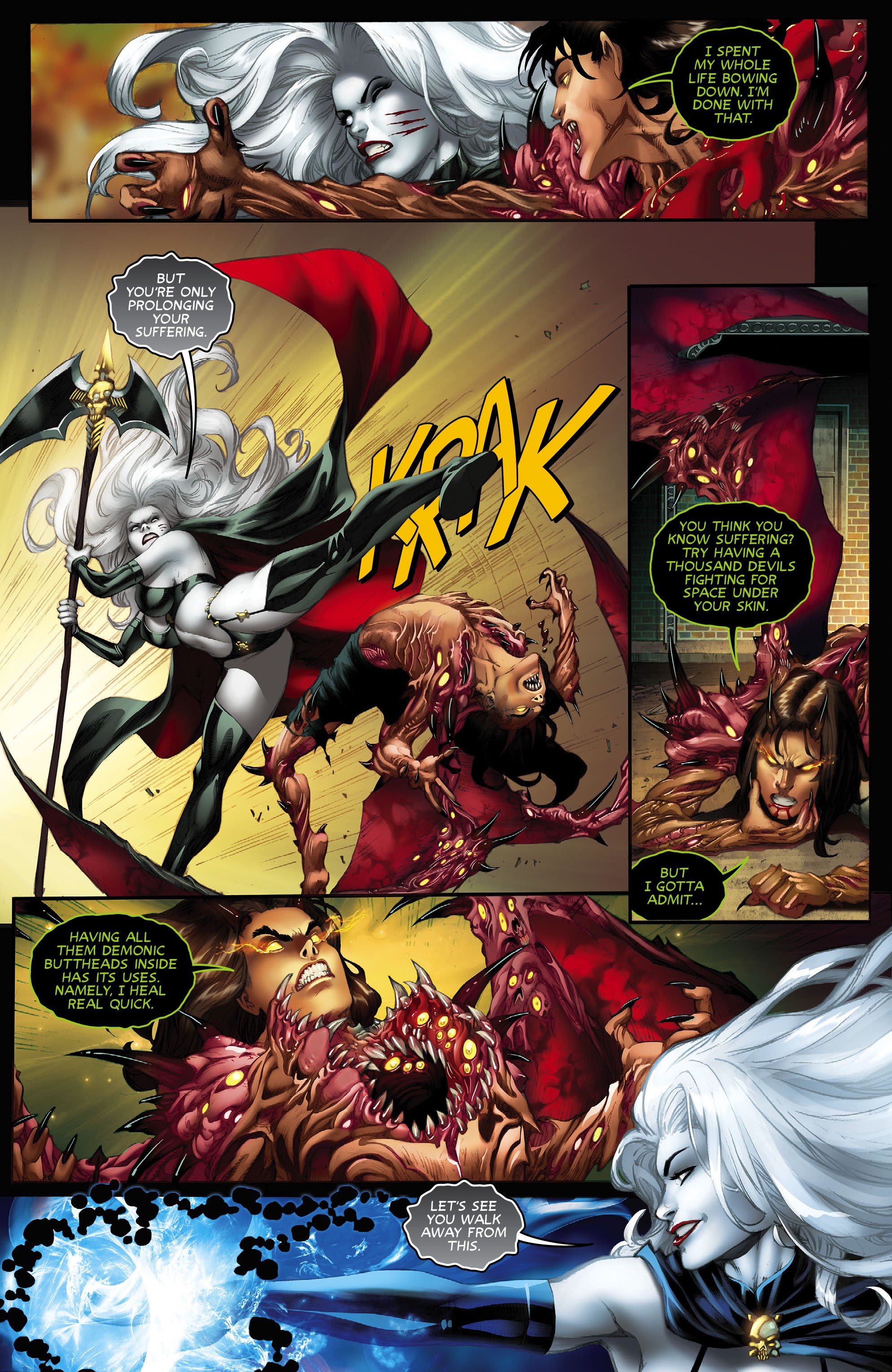 Read online Lady Death: Treacherous Infamy comic -  Issue # Full - 27