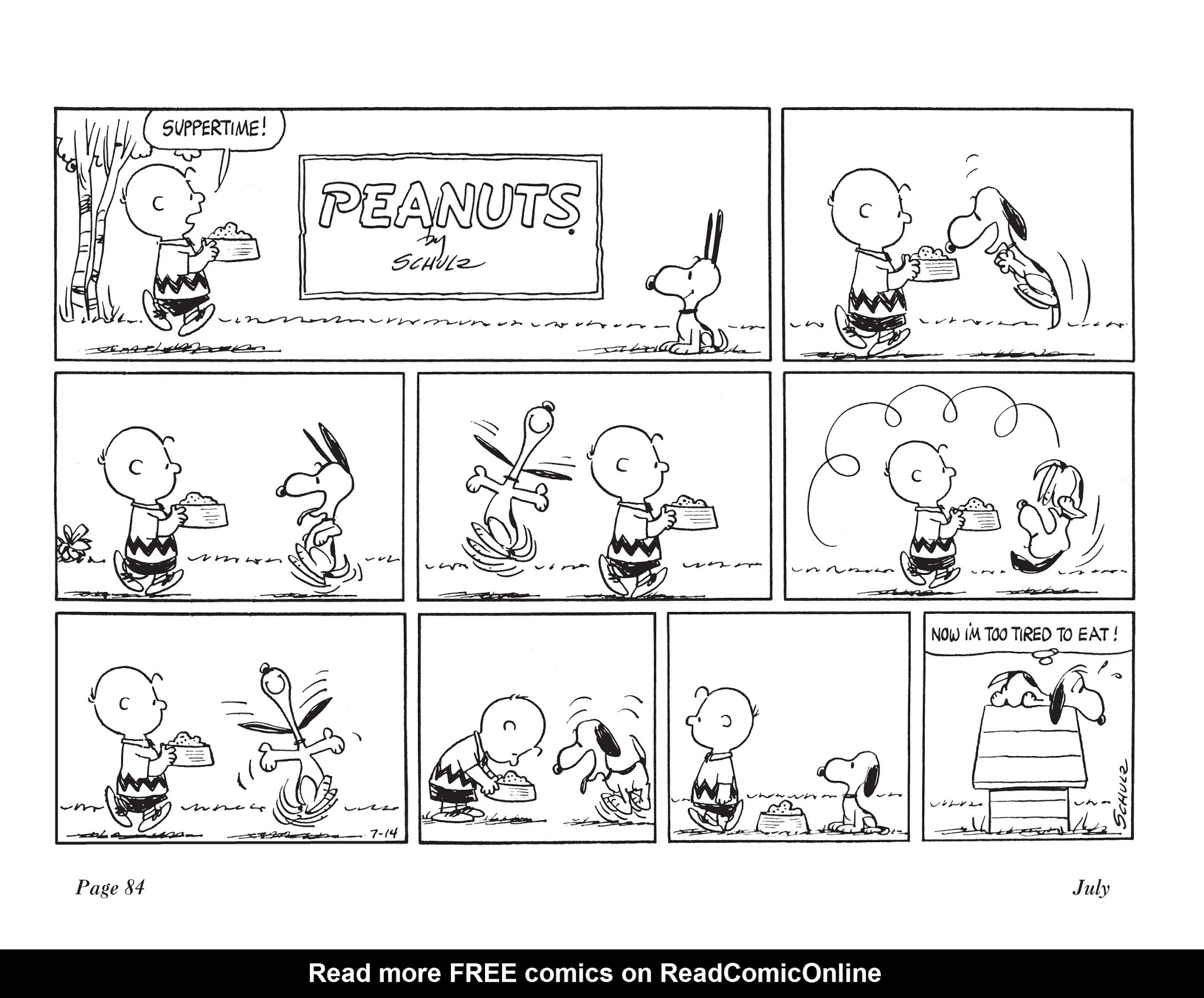 Read online The Complete Peanuts comic -  Issue # TPB 7 - 95