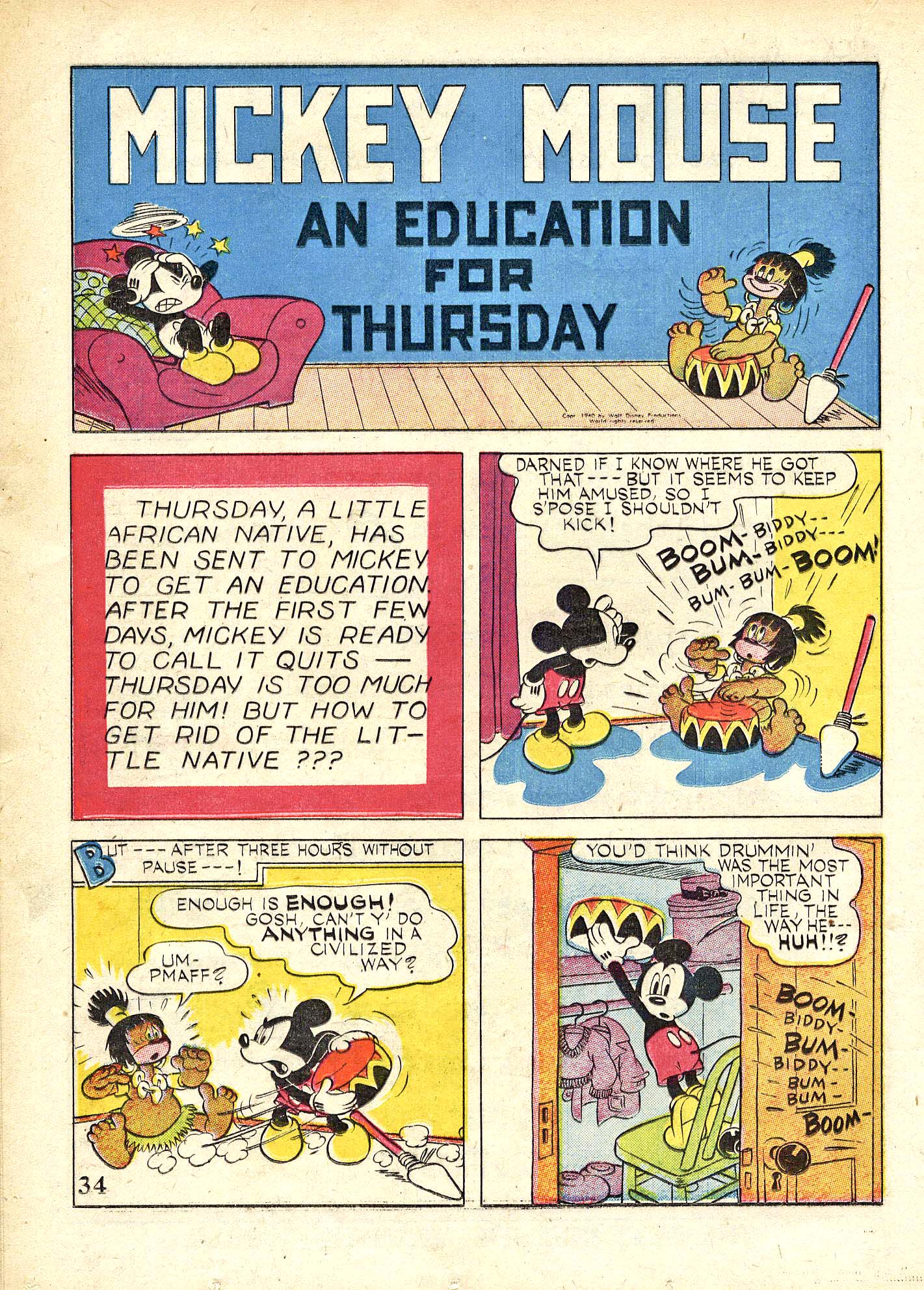 Read online Walt Disney's Comics and Stories comic -  Issue #24 - 36