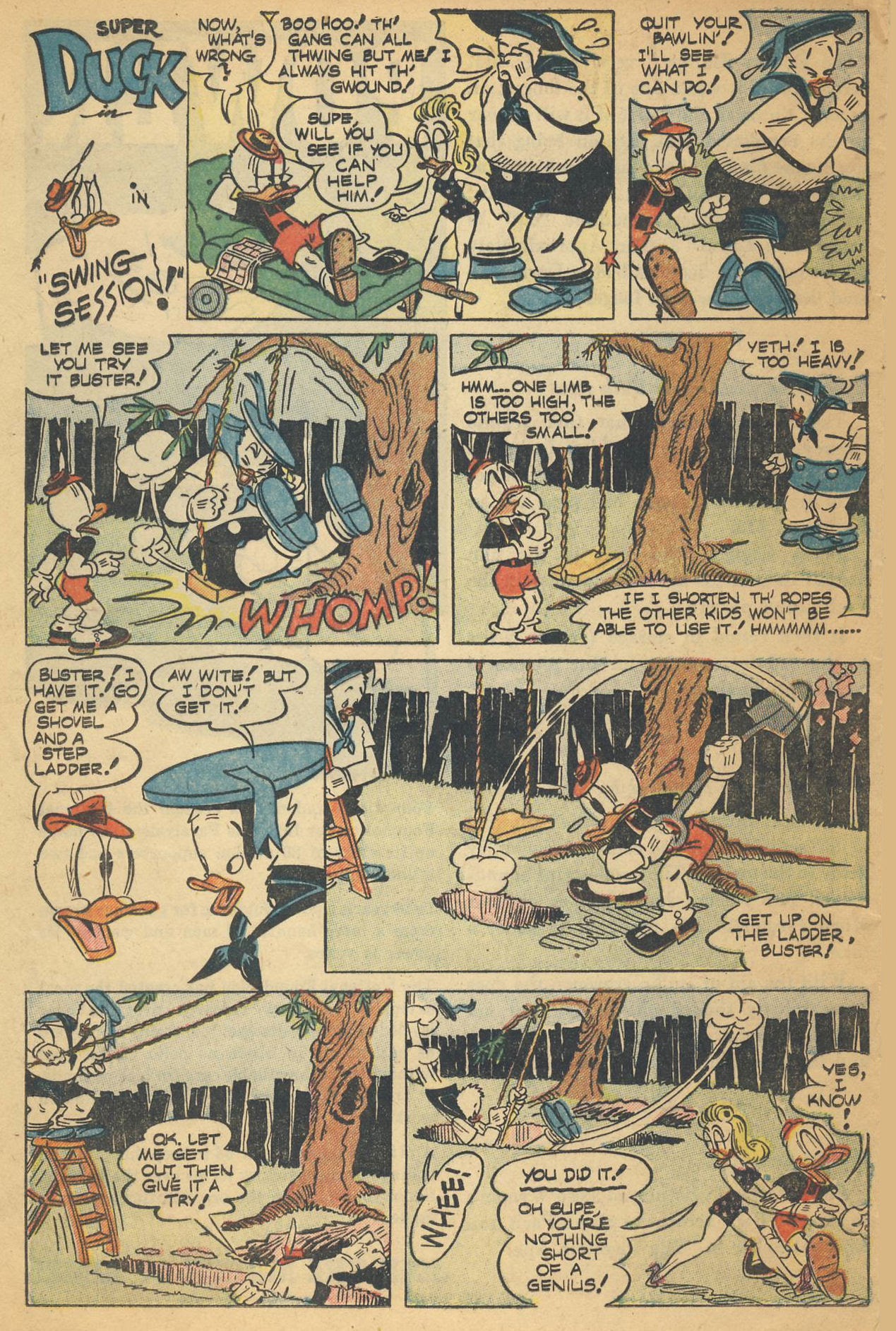 Read online Super Duck Comics comic -  Issue #54 - 24