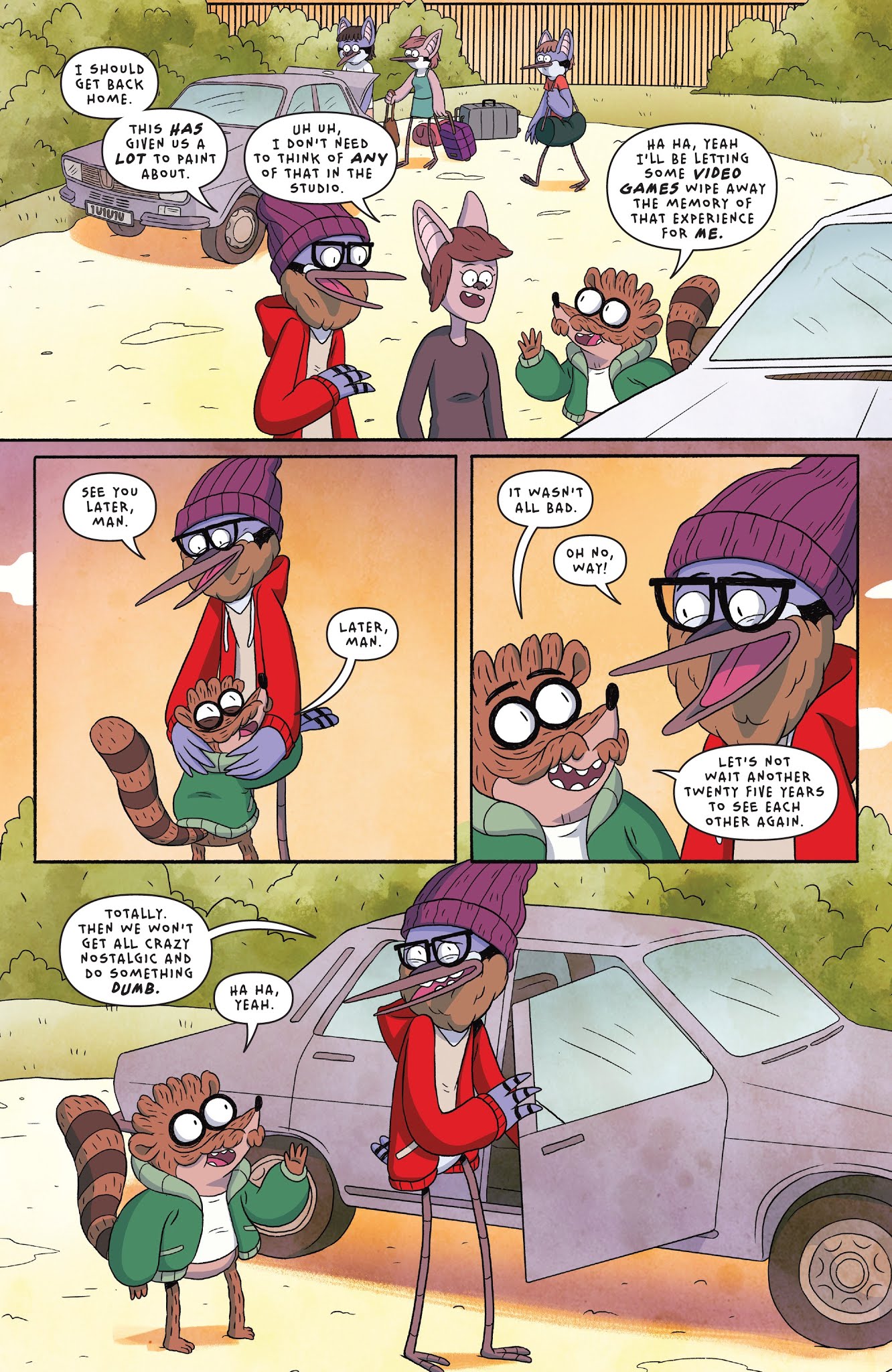 Read online Regular Show: 25 Years Later comic -  Issue #6 - 22