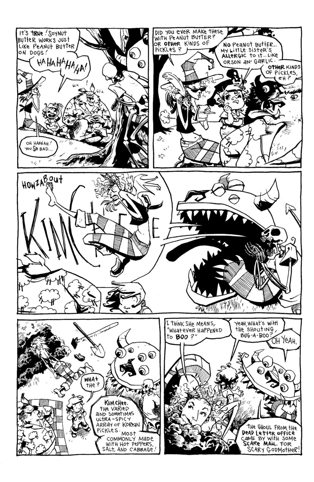 Read online Scary Godmother Comic Book Stories comic -  Issue # TPB - 144