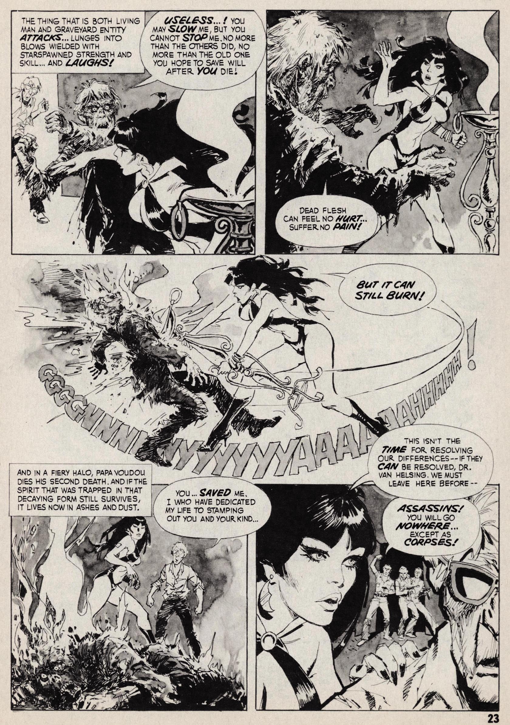 Read online Vampirella (1969) comic -  Issue #15 - 23