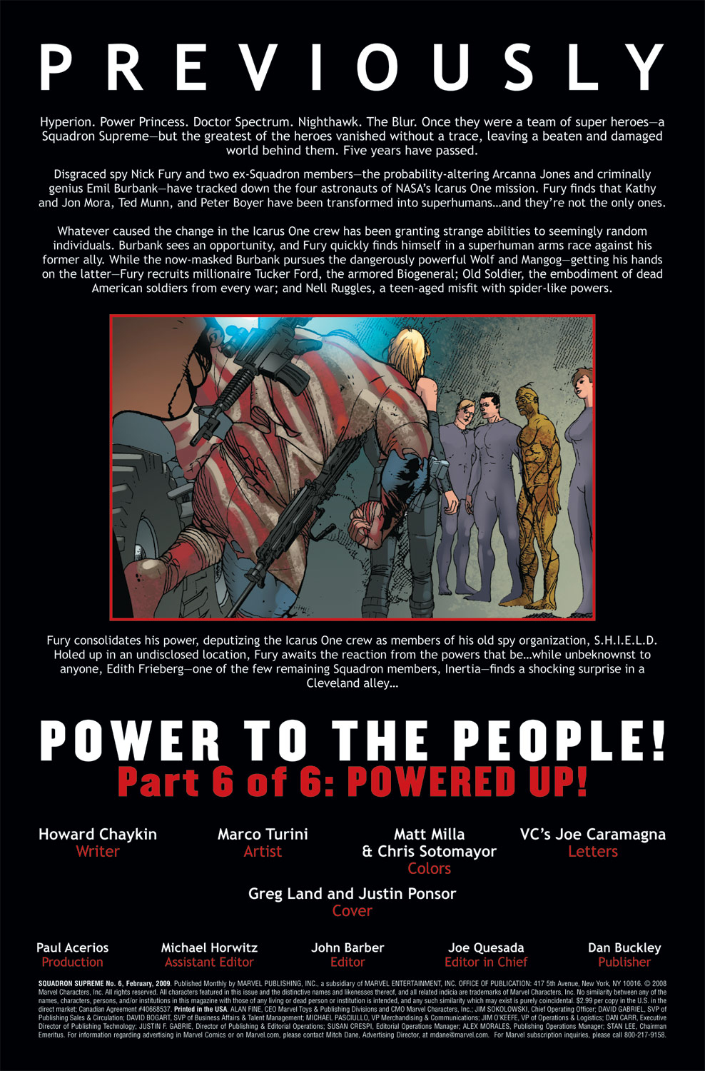 Read online Squadron Supreme (2008) comic -  Issue #6 - 2