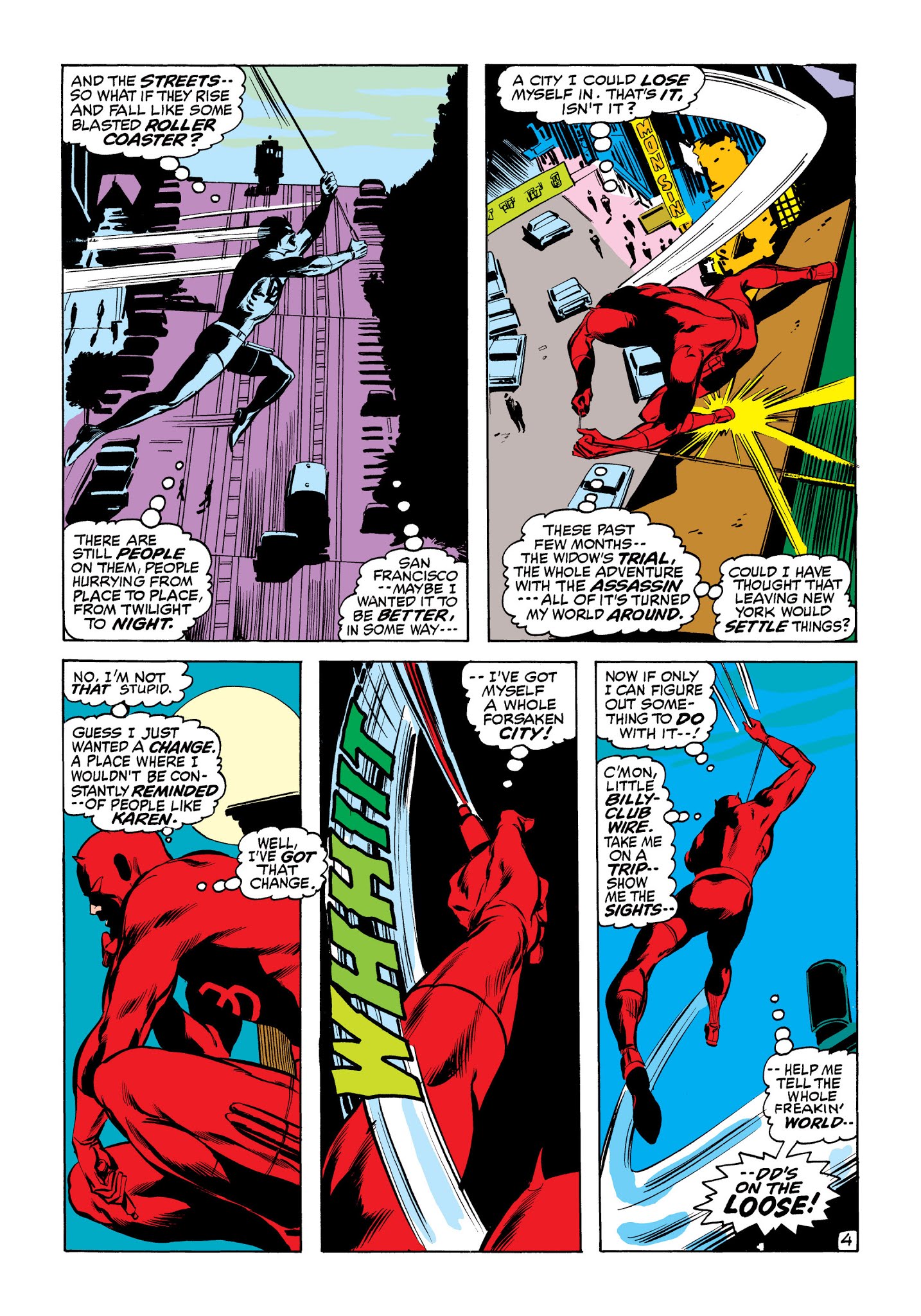 Read online Marvel Masterworks: Daredevil comic -  Issue # TPB 9 (Part 1) - 55