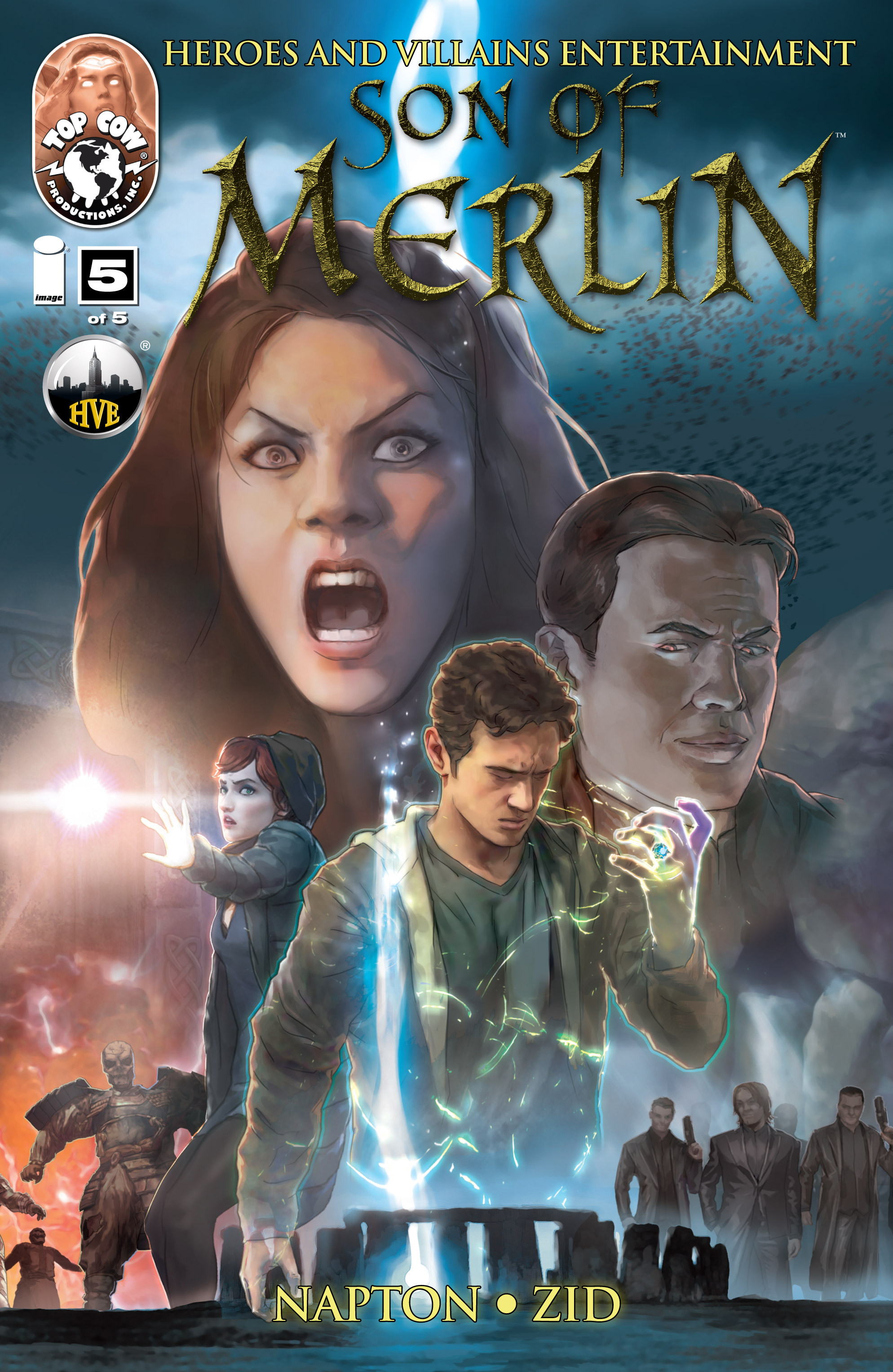Read online Son of Merlin comic -  Issue #5 - 1