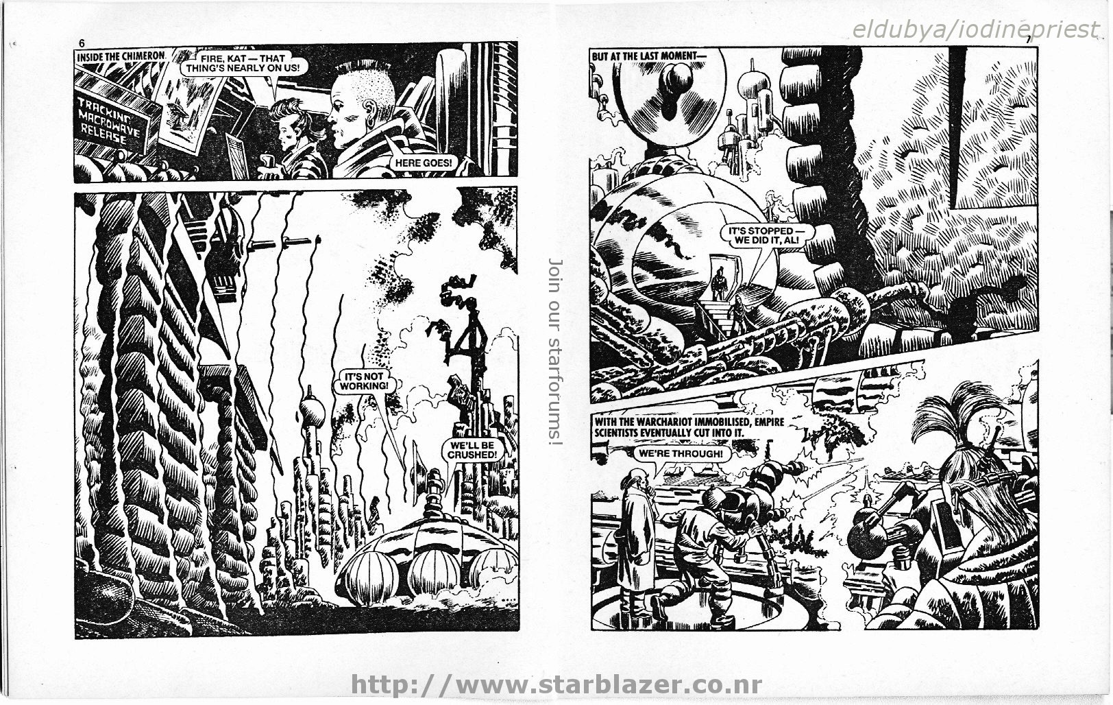 Read online Starblazer comic -  Issue #189 - 5