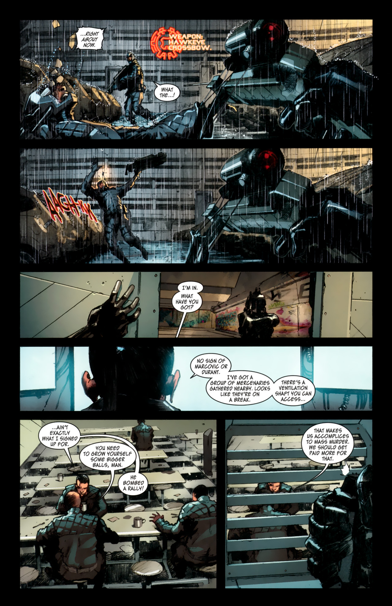 Read online Deus Ex comic -  Issue #4 - 20