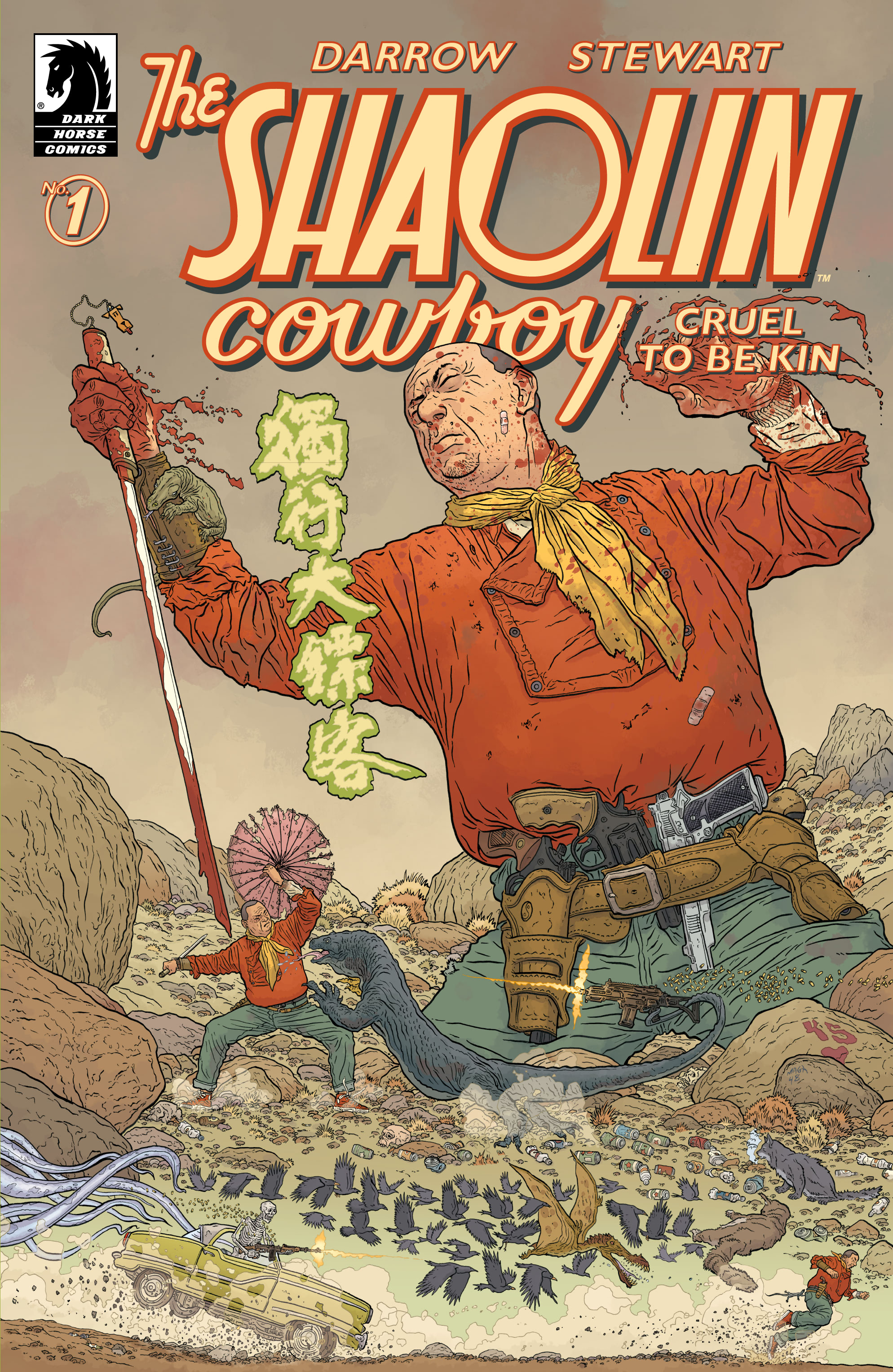 Read online Shaolin Cowboy: Cruel to Be Kin comic -  Issue #1 - 1