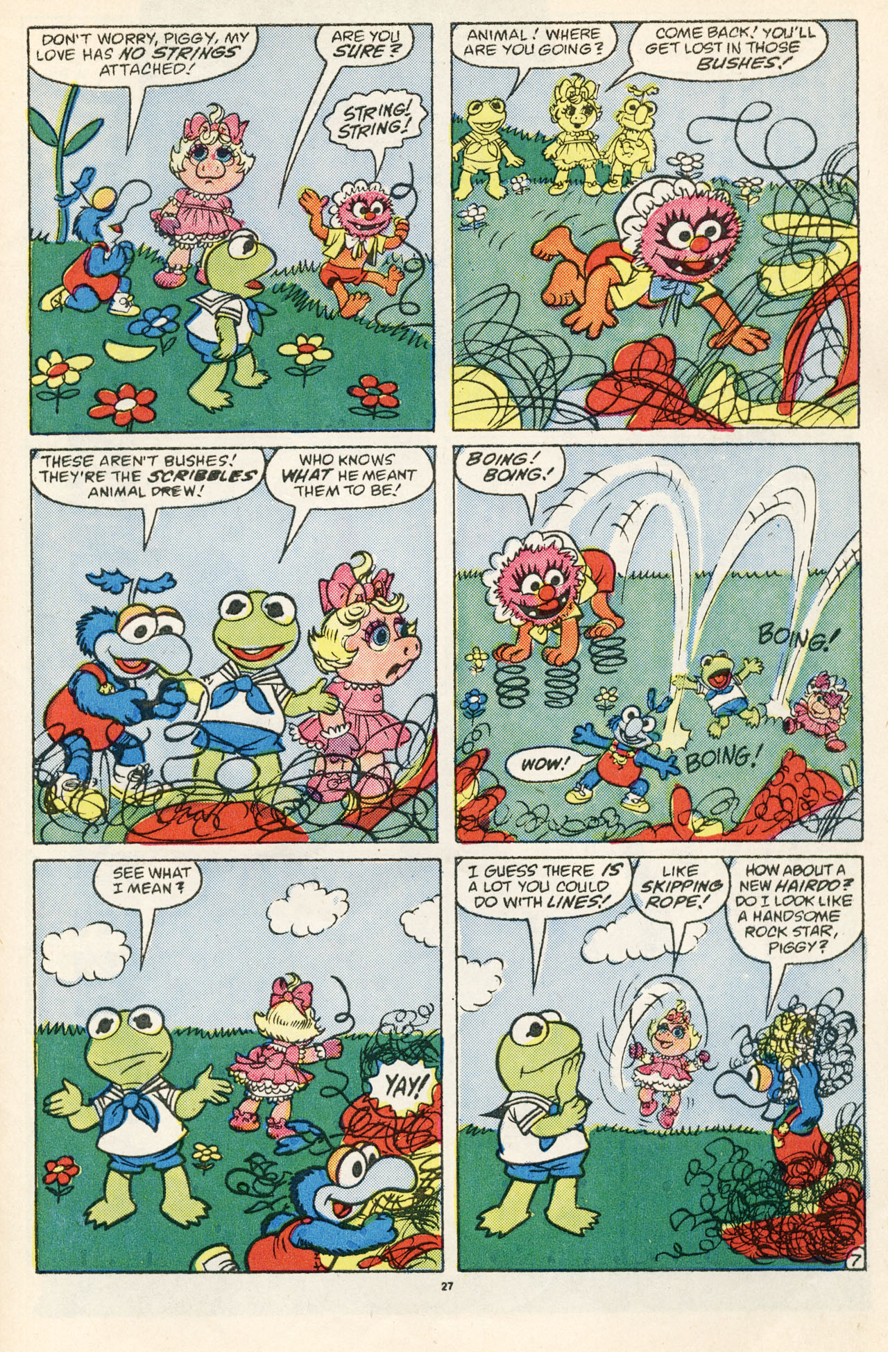 Read online Muppet Babies comic -  Issue #20 - 28