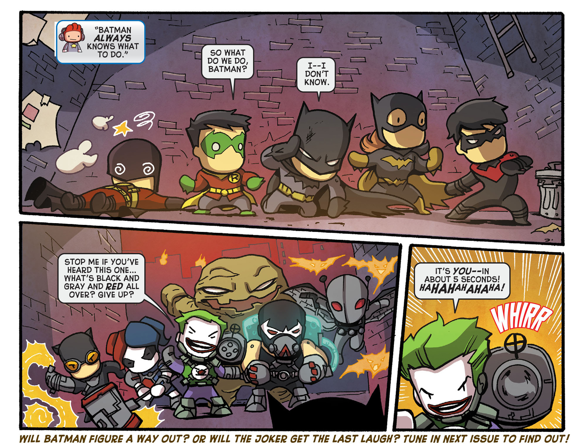 Read online Scribblenauts Unmasked: A Crisis of Imagination comic -  Issue #1 - 22
