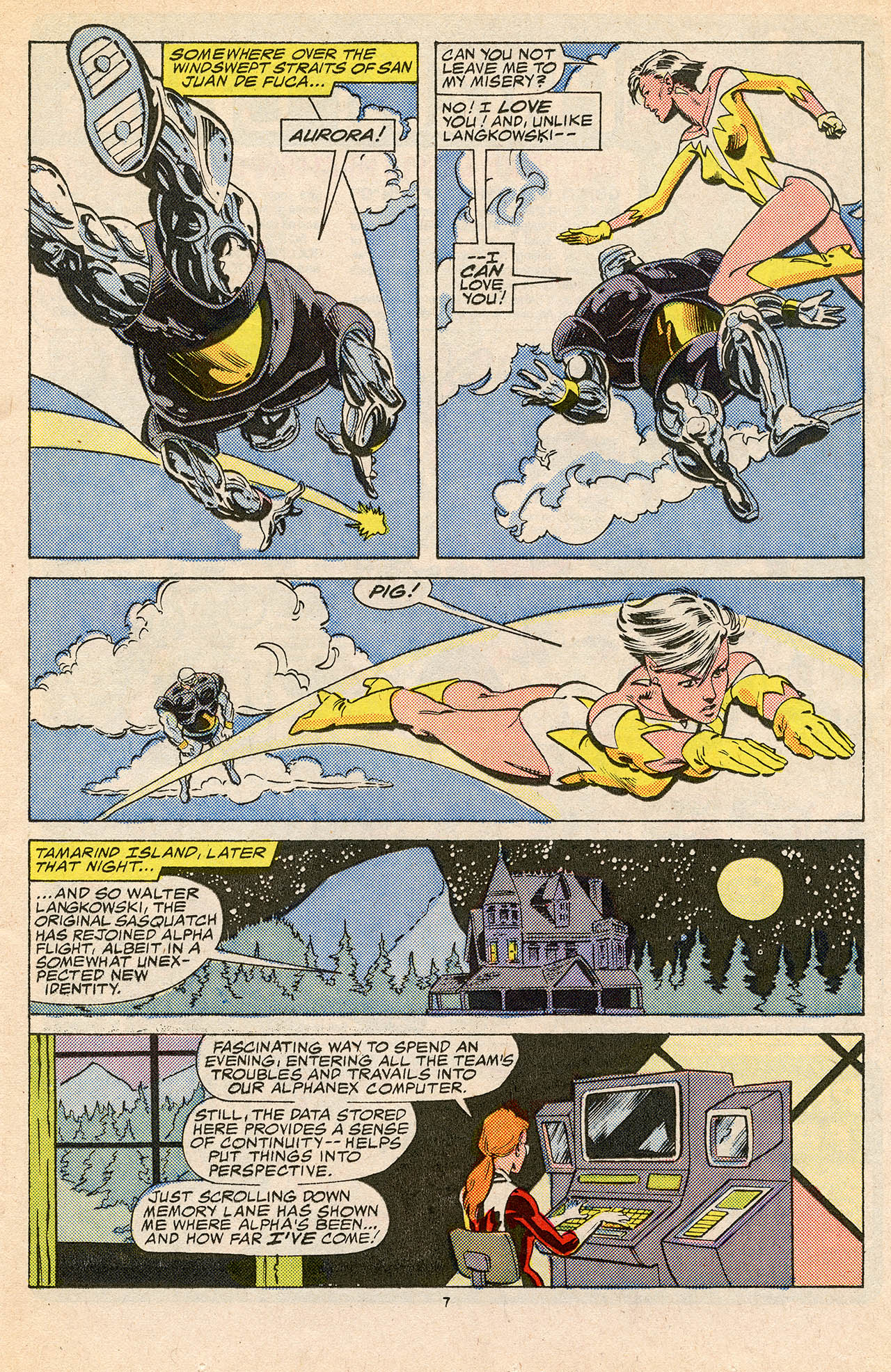 Read online Alpha Flight (1983) comic -  Issue #46 - 11
