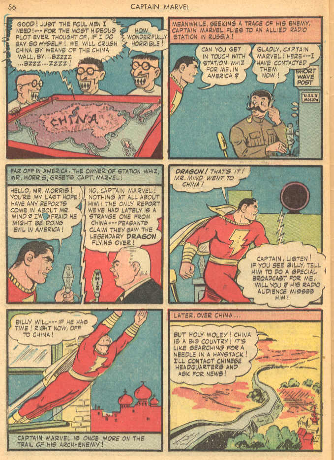 Read online Captain Marvel Adventures comic -  Issue #29 - 56