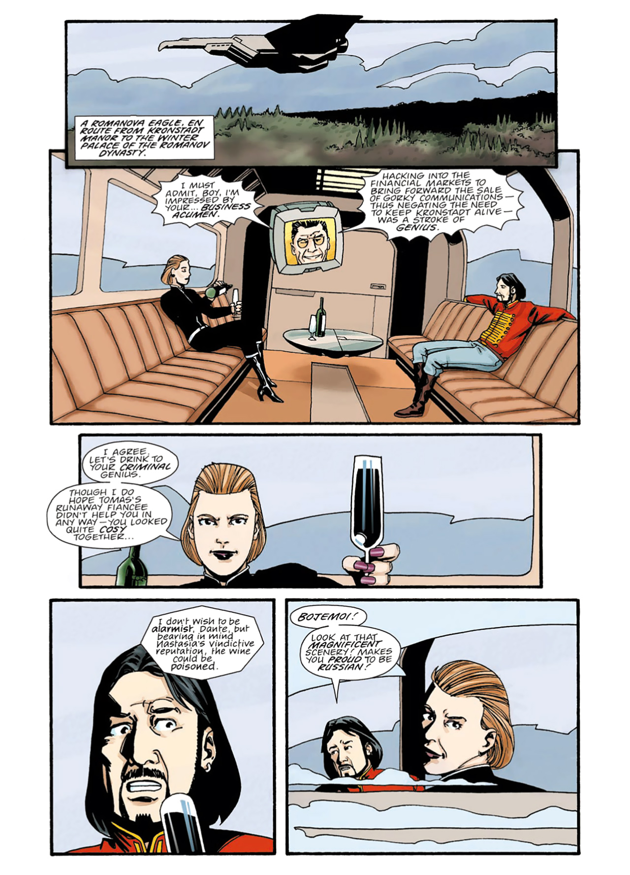 Read online Nikolai Dante comic -  Issue # TPB 2 - 121