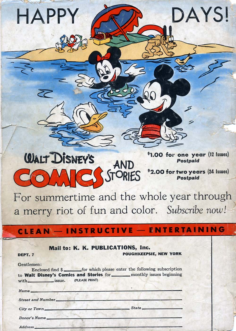Read online Walt Disney's Comics and Stories comic -  Issue #34 - 68