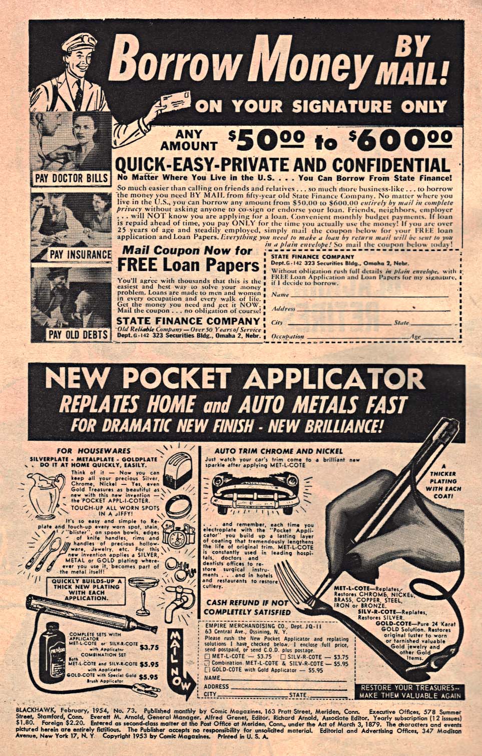 Read online Blackhawk (1957) comic -  Issue #73 - 2