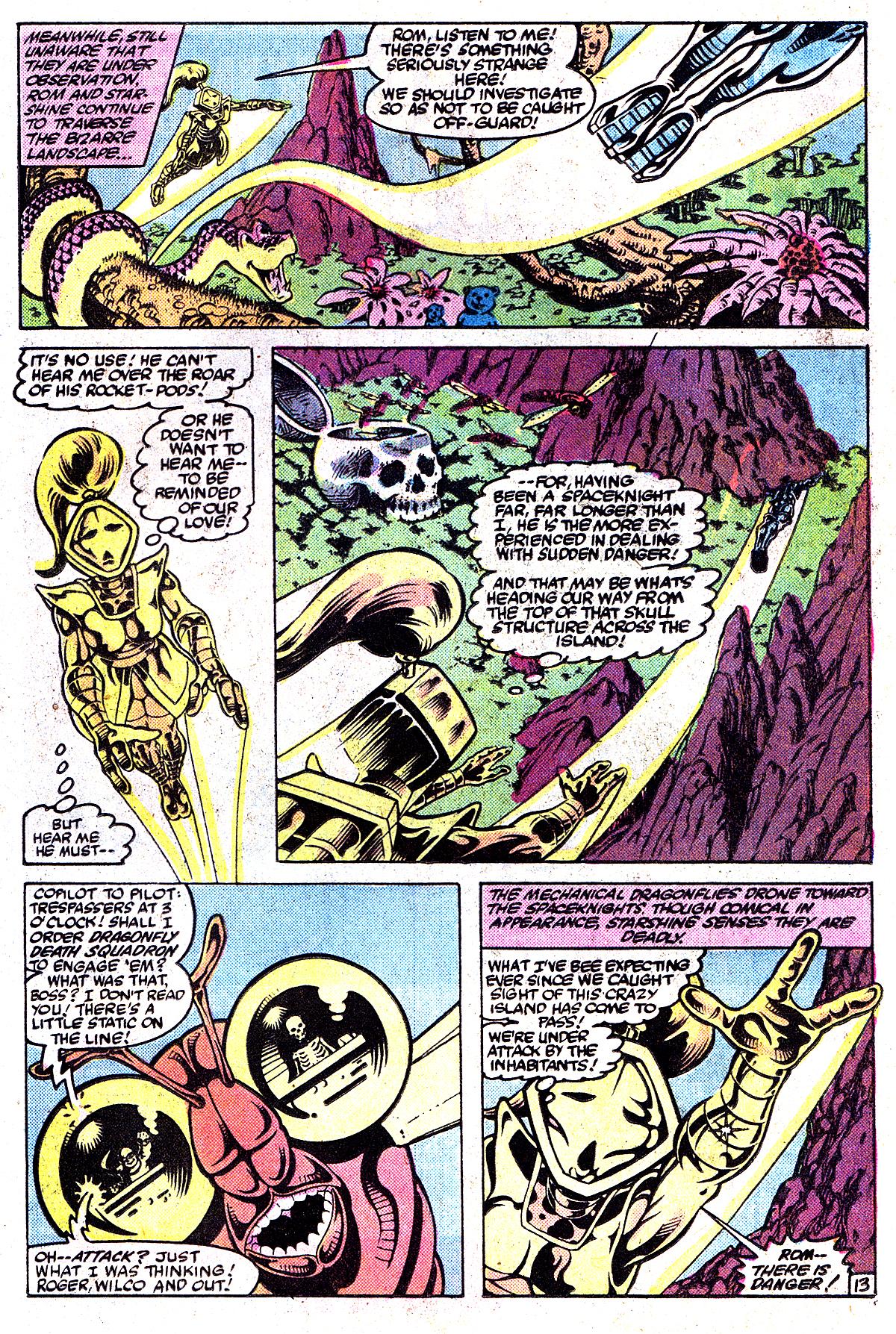 Read online ROM (1979) comic -  Issue #47 - 14