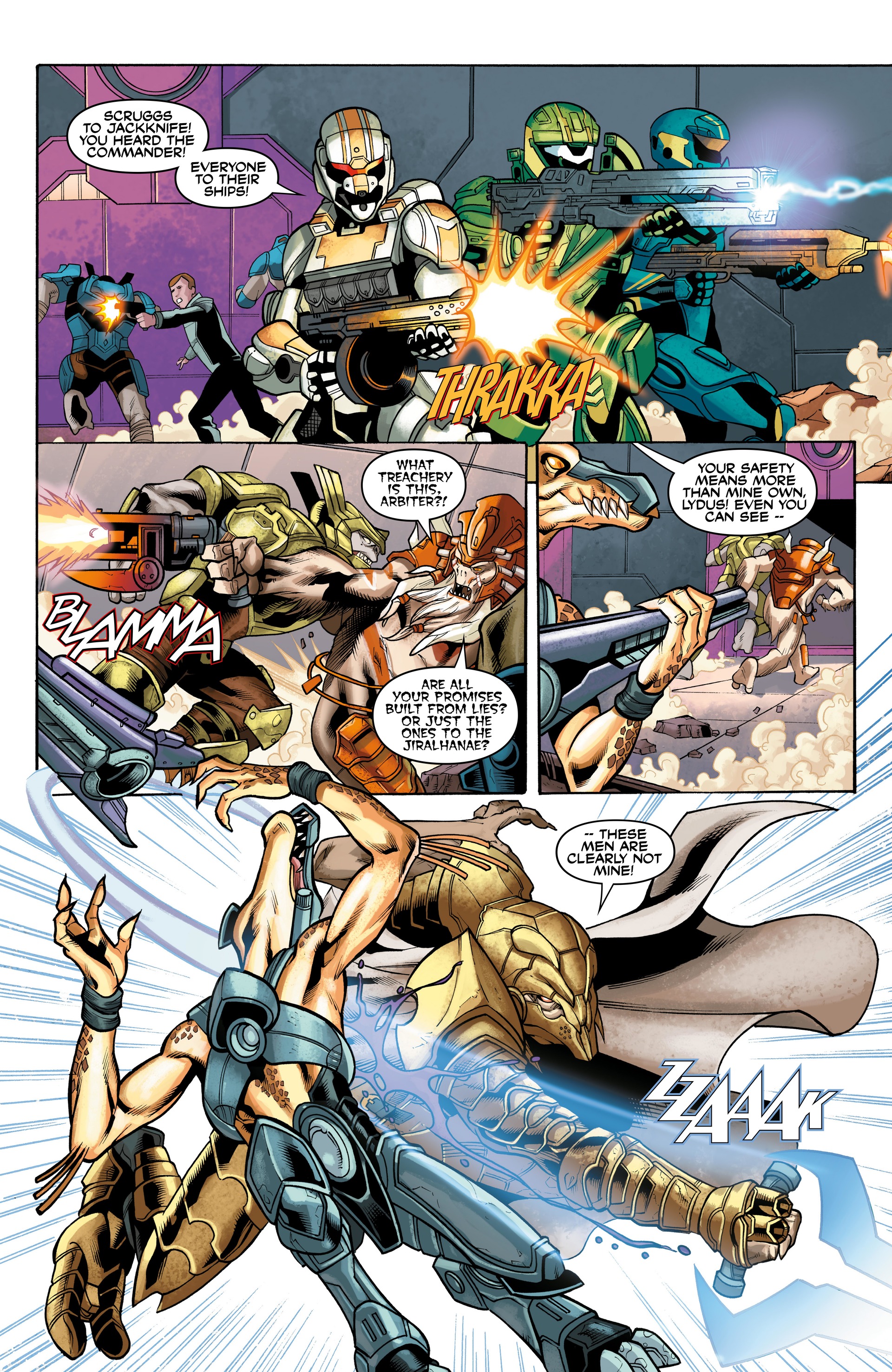 Read online Halo: Initiation and Escalation comic -  Issue # TPB (Part 2) - 1