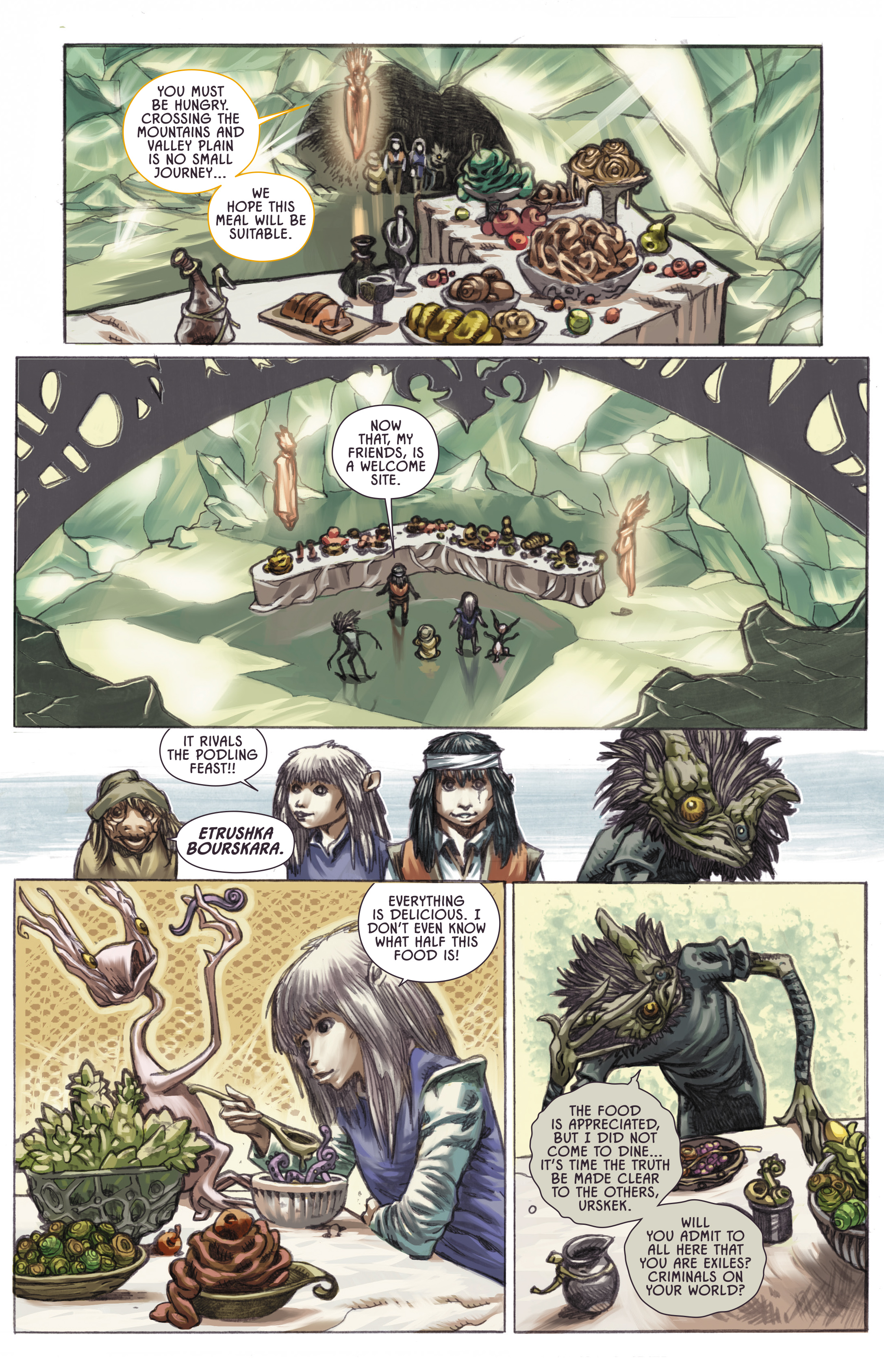 Read online The Dark Crystal: Creation Myths comic -  Issue # TPB 2 - 38