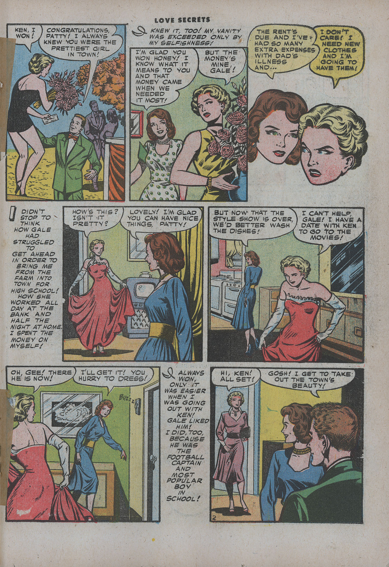 Read online Love Secrets (1953) comic -  Issue #48 - 19