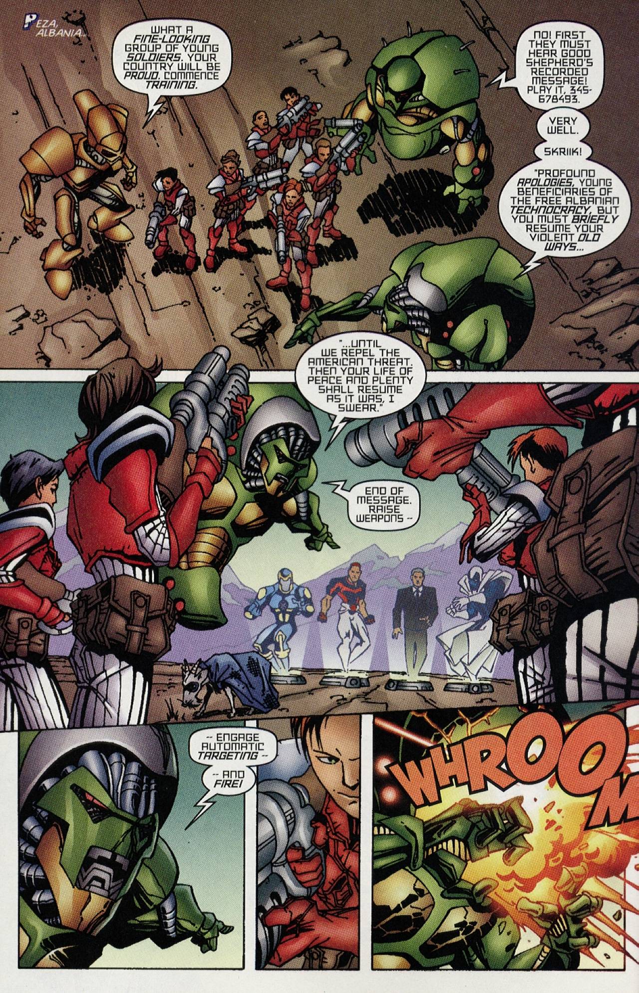 Read online Magnus Robot Fighter (1997) comic -  Issue #11 - 15