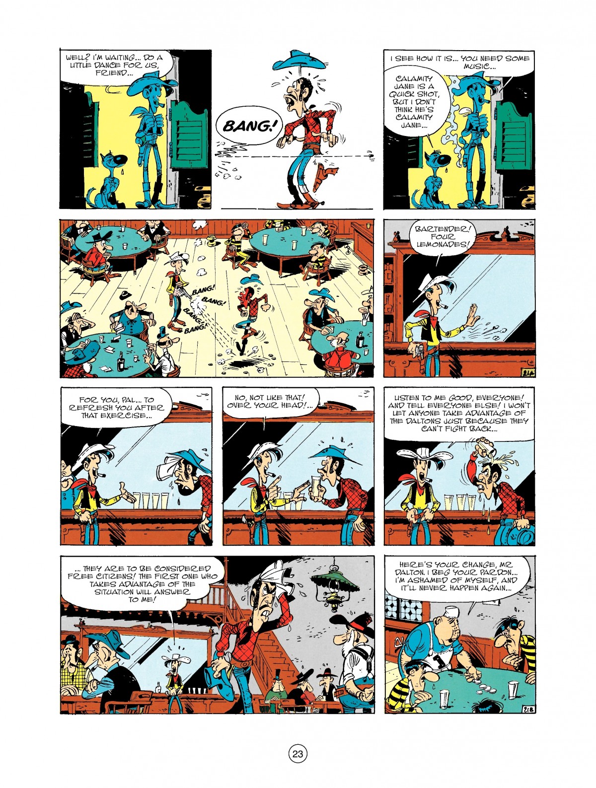 Read online A Lucky Luke Adventure comic -  Issue #36 - 23