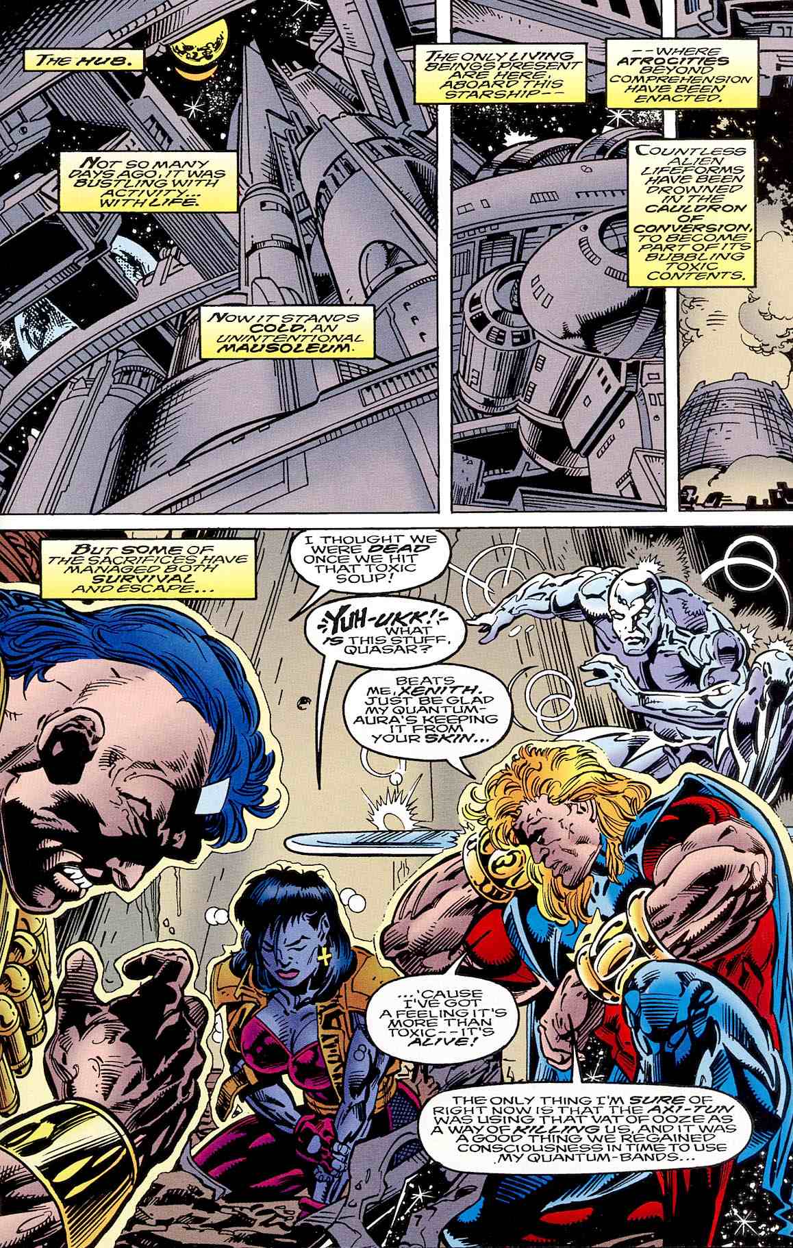 Read online Cosmic Powers Unlimited comic -  Issue #4 - 7